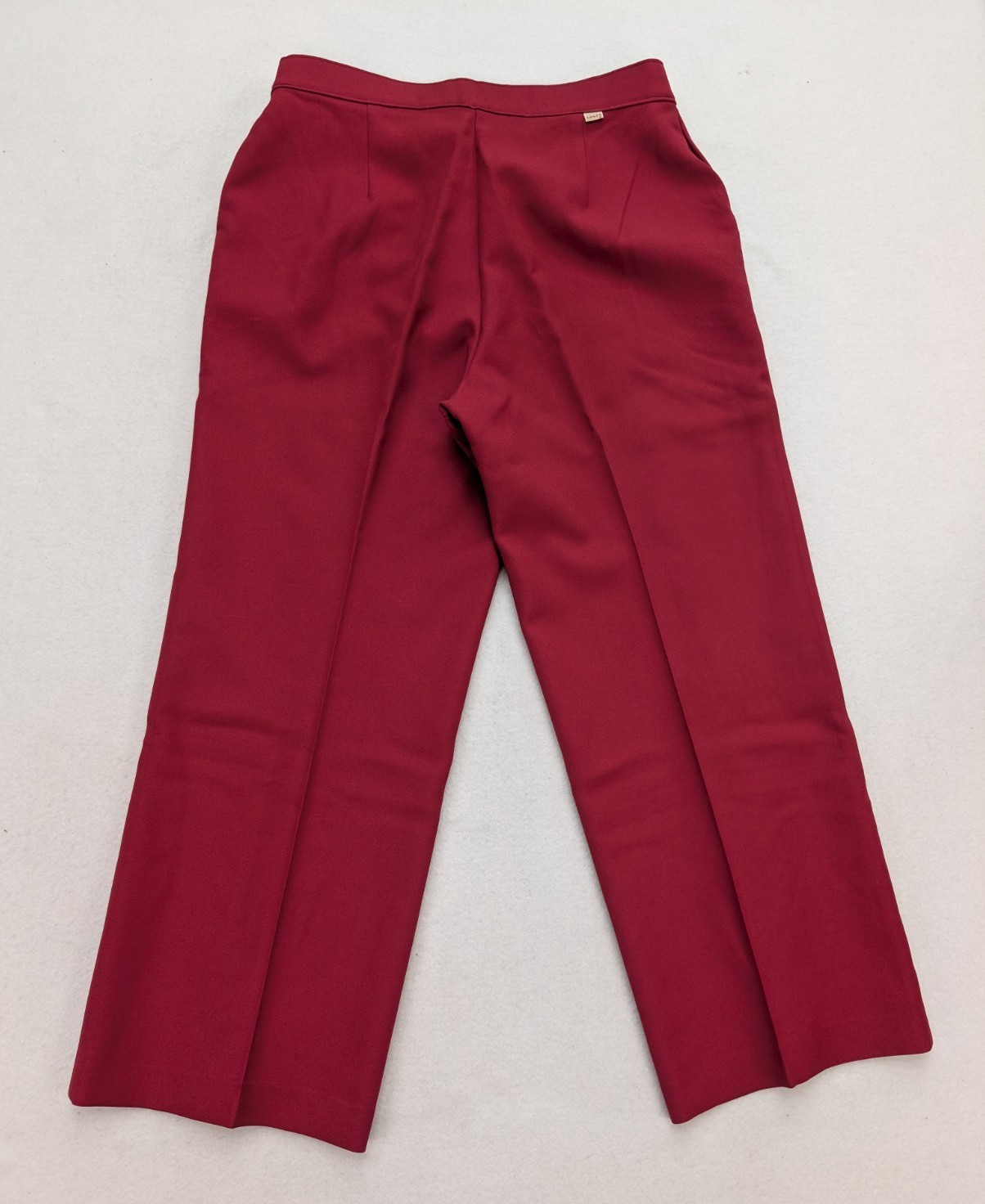 Levi Straus Vintage 70s Women’s Pants Size 34×29 Wide Leg Pink-Red