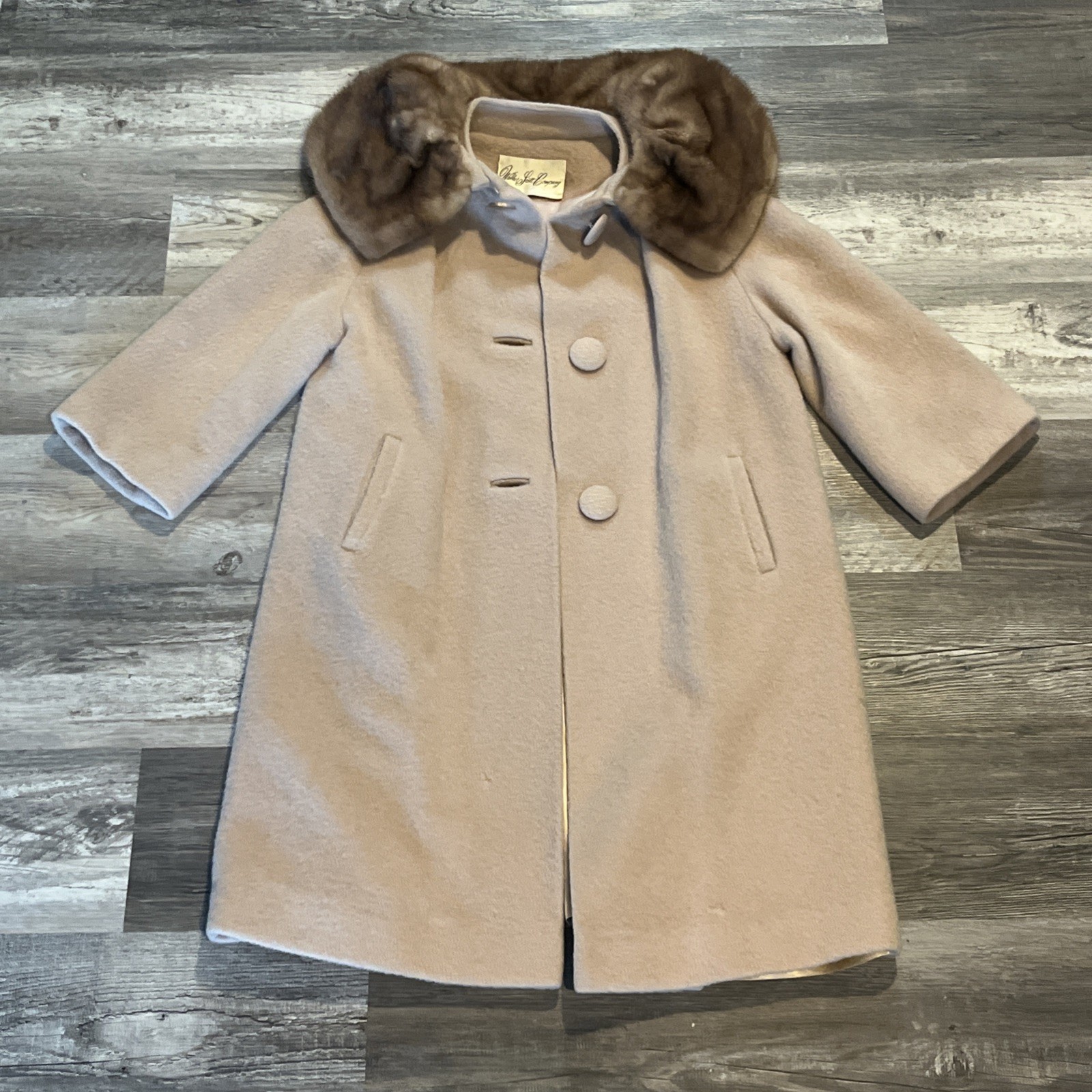 1950’S WALKER SCOTT COMPANY FORSTMANN WOMEN’S MINK COAT SIZE MEDIUM M!!