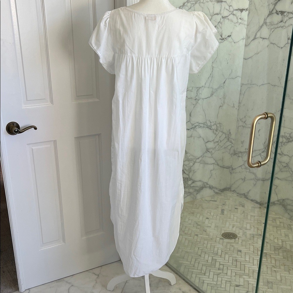 Beautiful Vintage Barbizon White Lace Trim Nightgown
