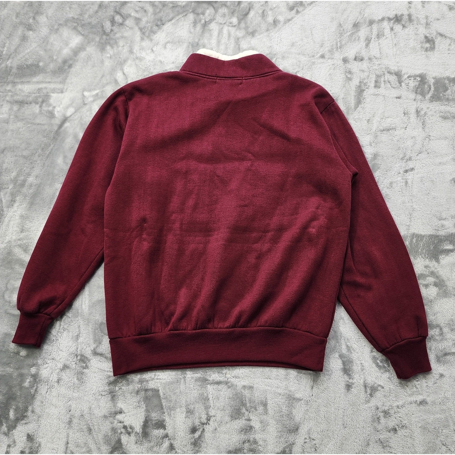 Vintage 90s Bonnie Evans Sport Sweatshirt Women M Funnel Neck Teddy Bears Hearts