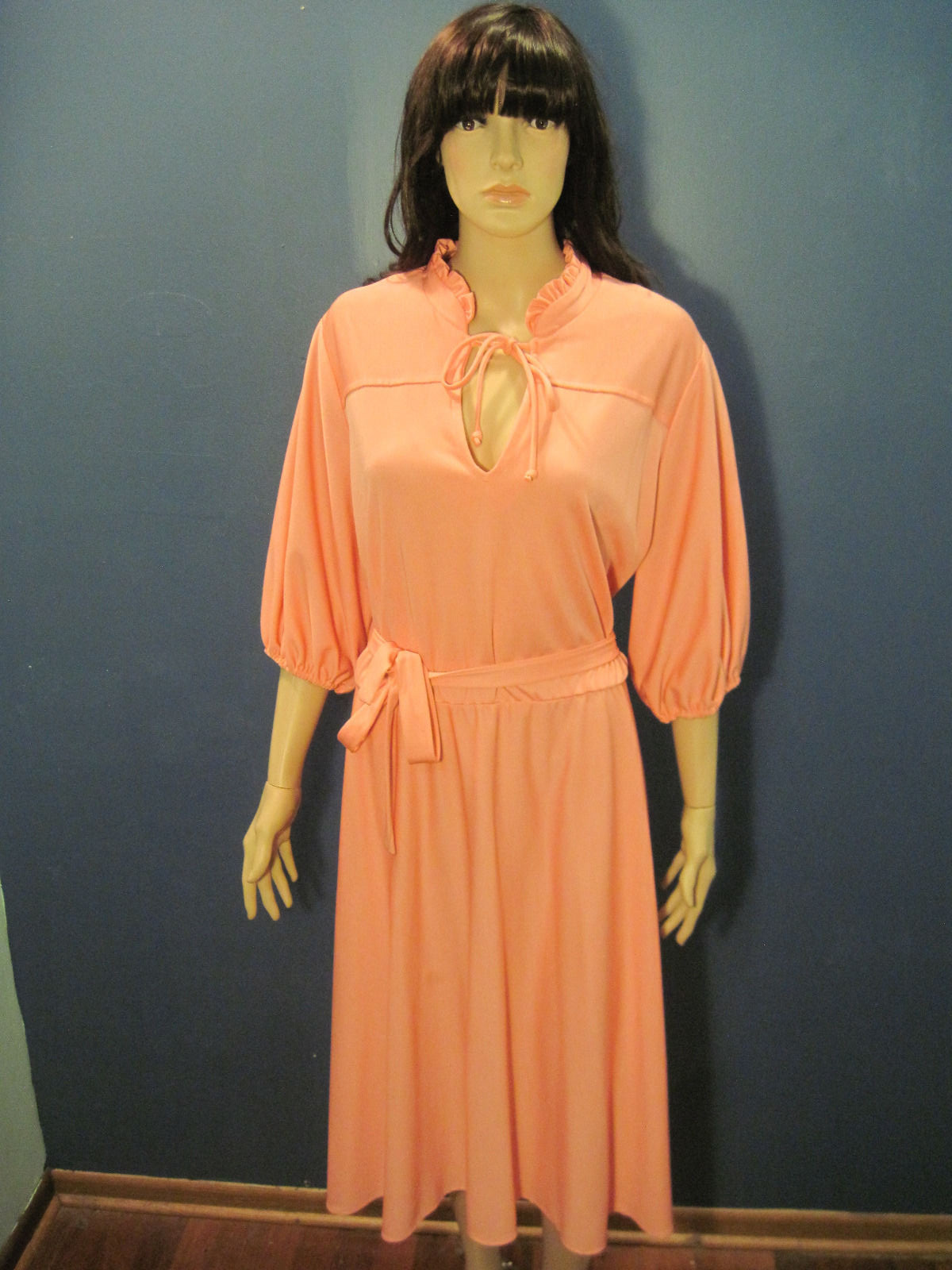 Size 24.5 pink VINTAGE dress by QUEEN’S ROW, INC.