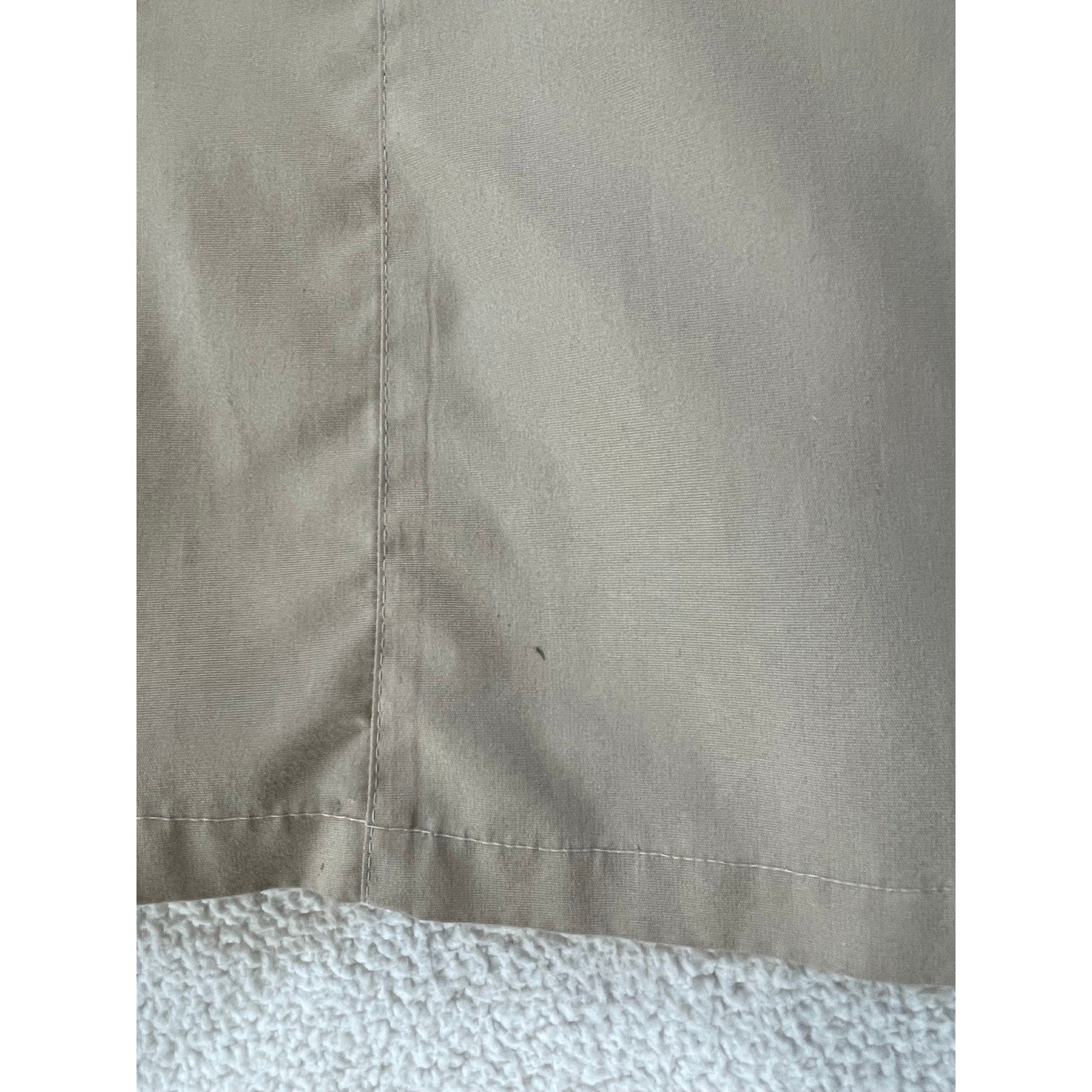Misty Harbor Womens 14 Reg Trench Coat Beige Vintage Belted ILGWU Made in USA