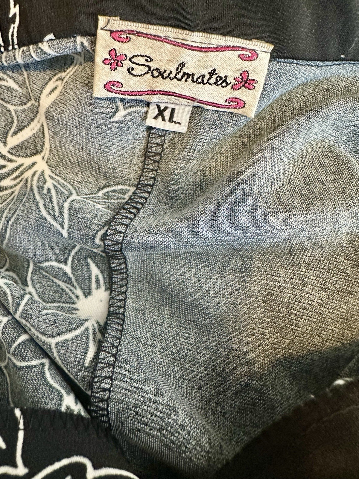 90’s Vintage Soulmates Cheongsam Style Dress, Size Large