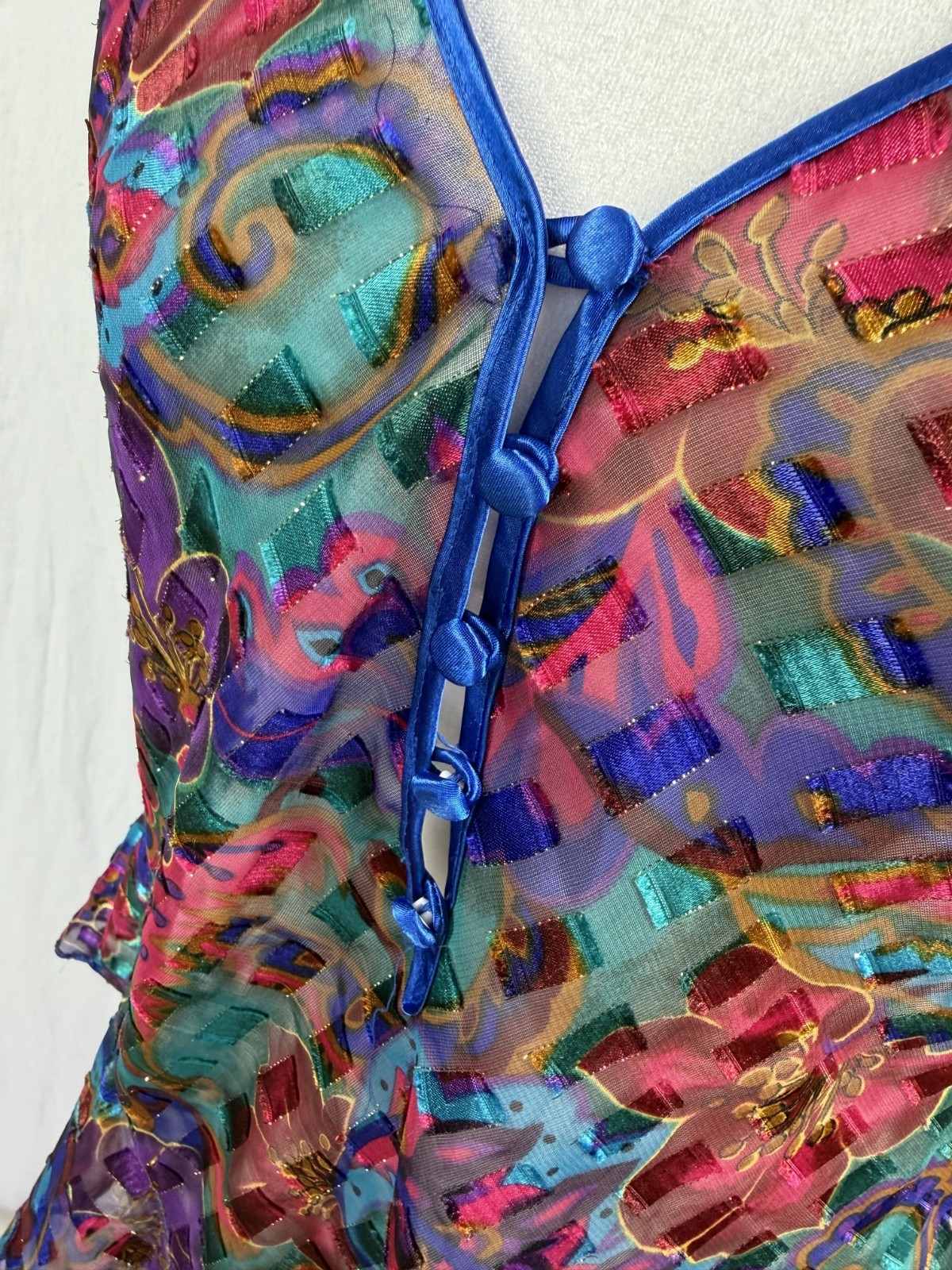 Victoria’s Secret: vintage Gold Label jewel-toned teddy size L