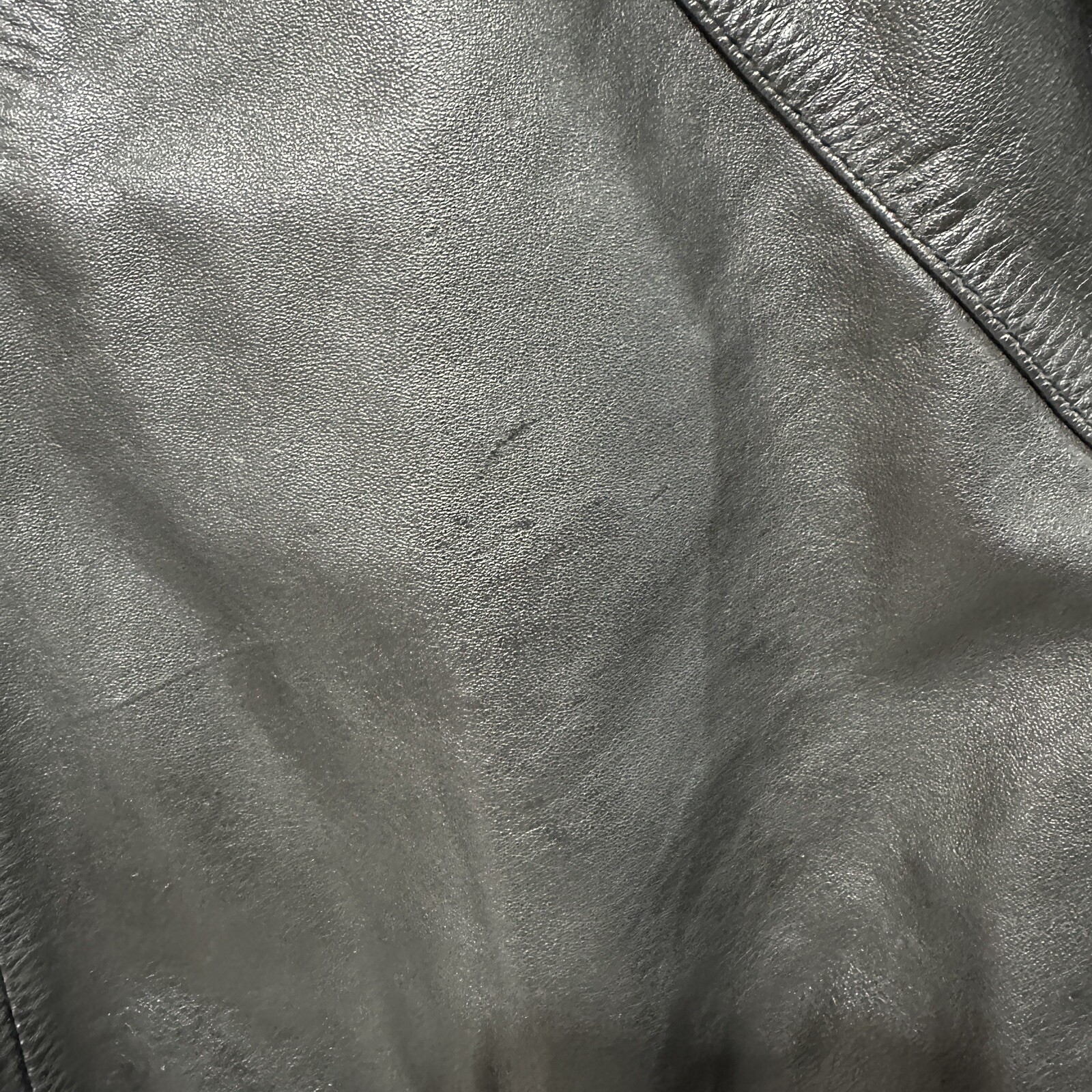 Wilson Vintage Women Thinsulate Lining Removable Black Leather Jacket Size Small