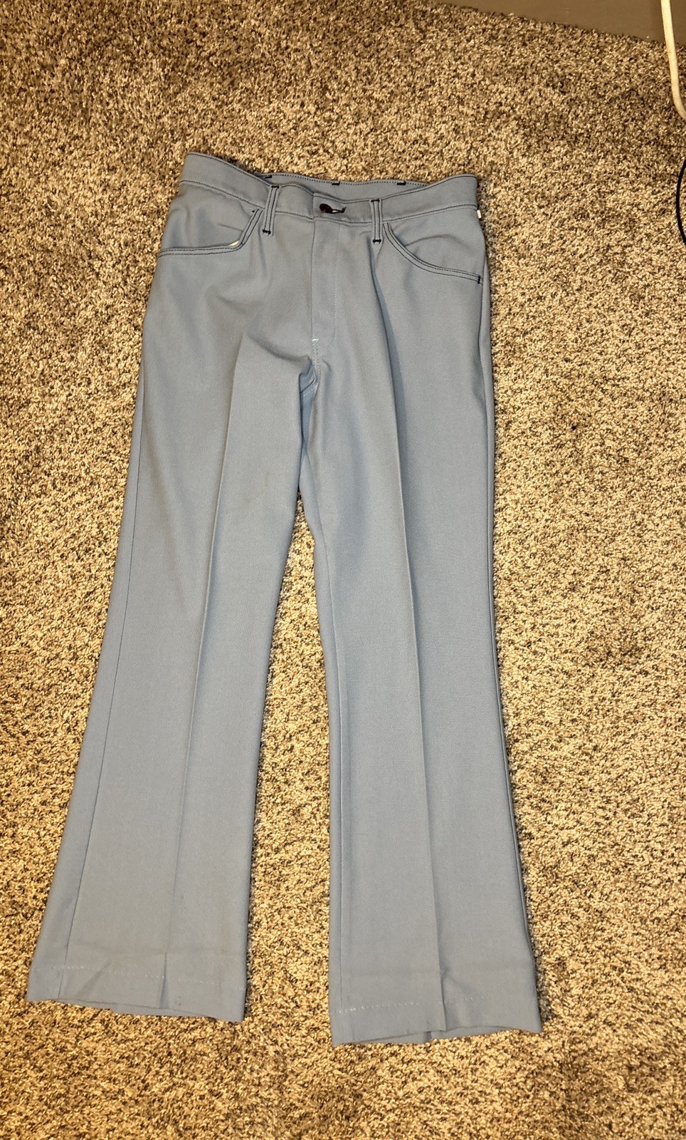 Vintage 70’s Farah Pants Women Size ? Flare Bell Bottoms USA RARE