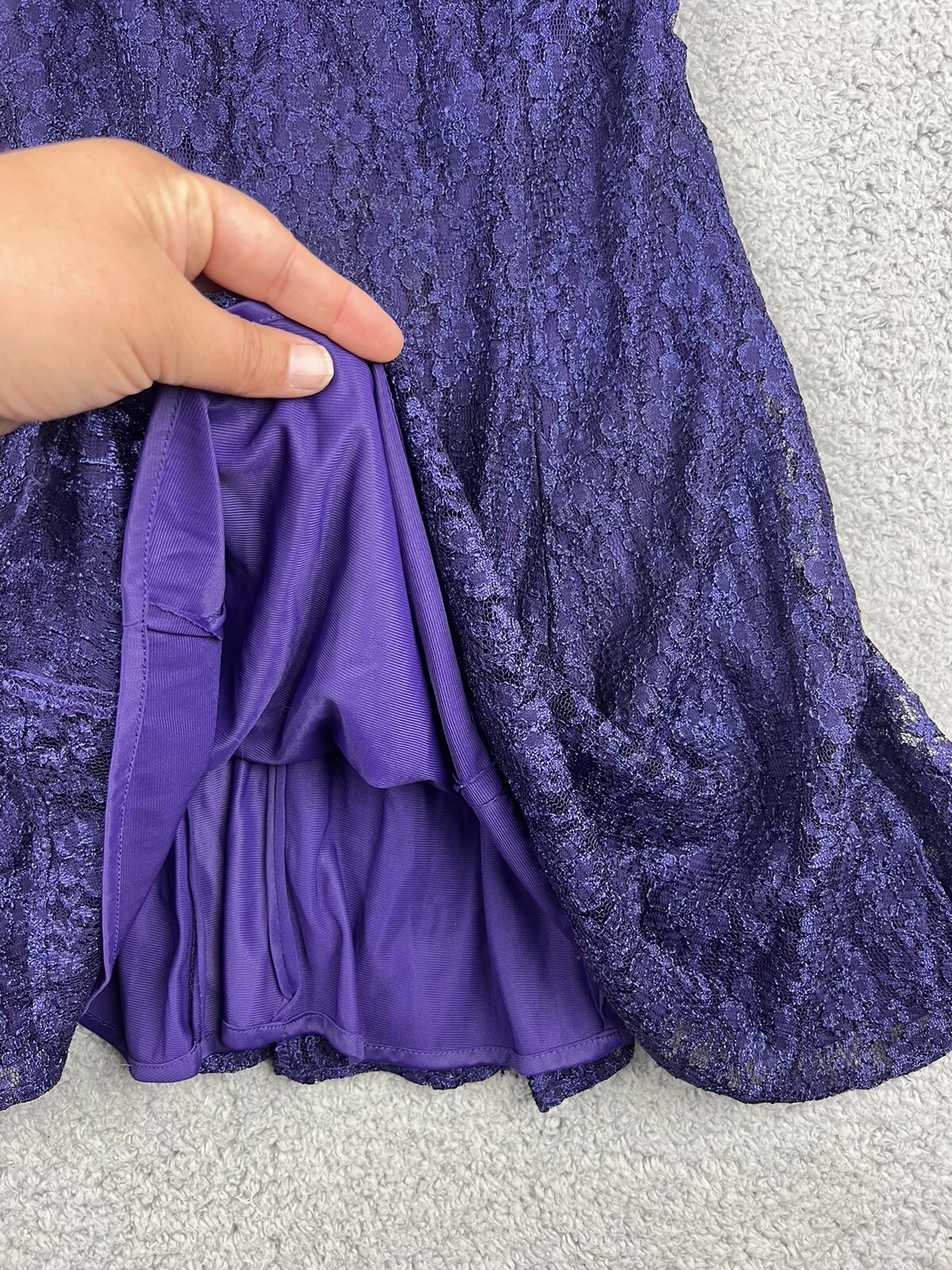 Vintage 90s Dress ALL THAT JAZZ Lace Mini USA Whimsigoth Fairy Skater Regal