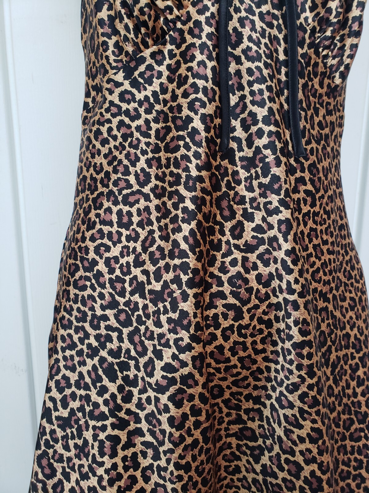 Vintage Marilyn Monroe by Warner’s Satin Animal Print Nightgown Size Medium NEW