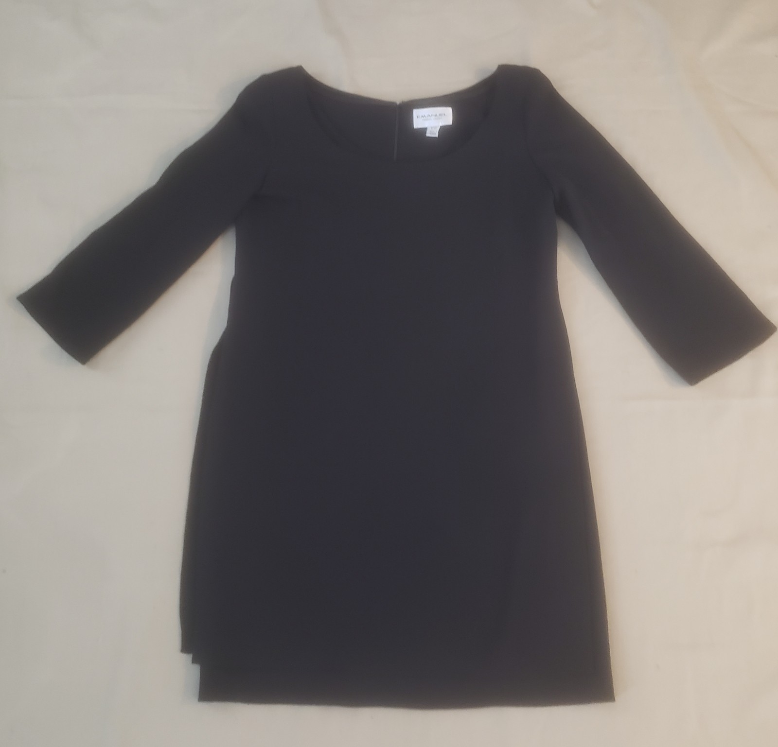 EMANUEL UNGARO Black Blouse Top Sz 8/42