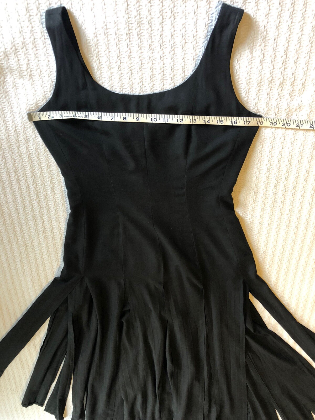 Vintage 1980s Goth Slash Ribbon Dress 2 Layers Fairy Witch Club Kid Cyber Fest M