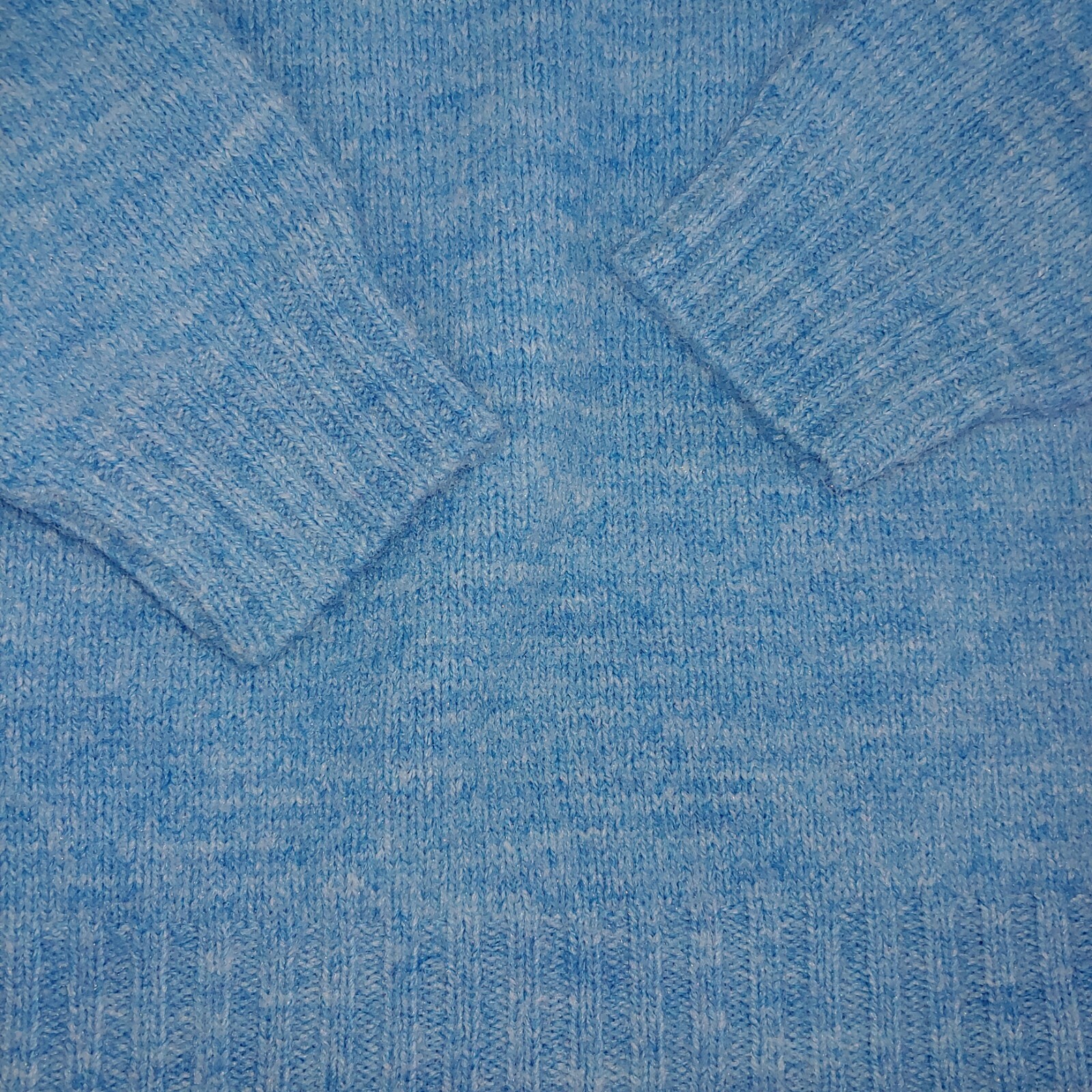 Vintage Sears Sweater Small Wintuck Acrylic Sweater Pullover Blue Classic Earthy