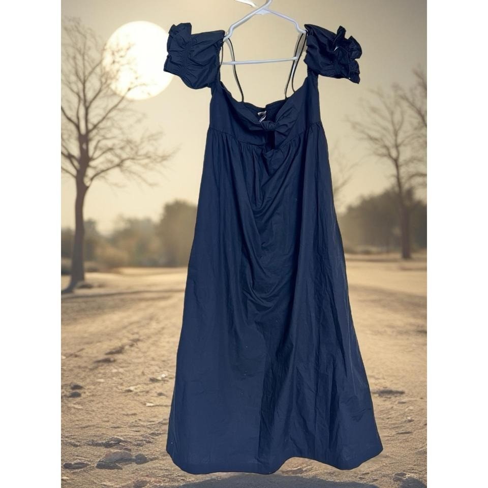 Romantic Gothic Witchy Maxi Dress | Black Puff Sleeve Victorian Inspired