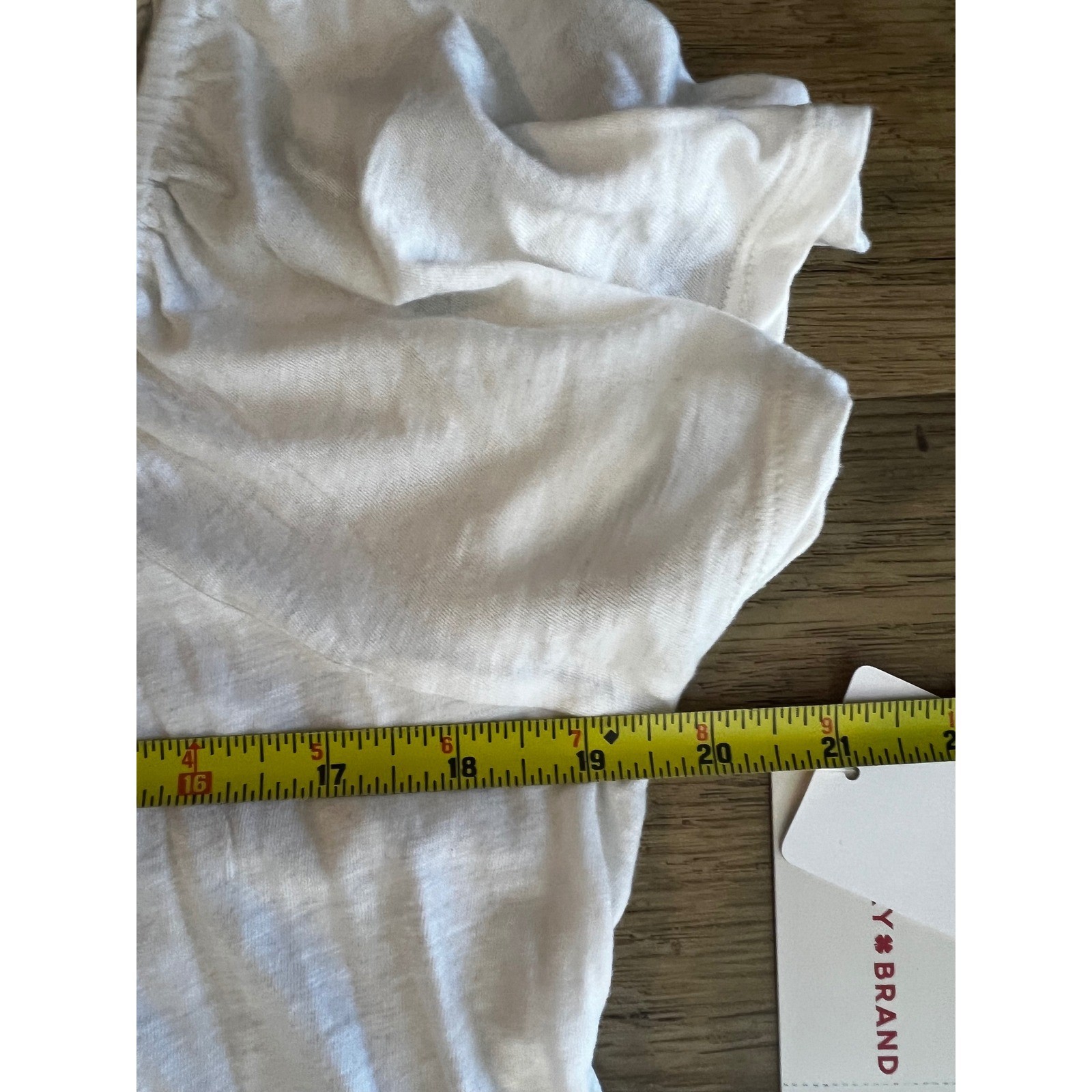 Lucky Brand Off-White Peasant Top Blouse Size Large Boho Feminine Flowy NEW