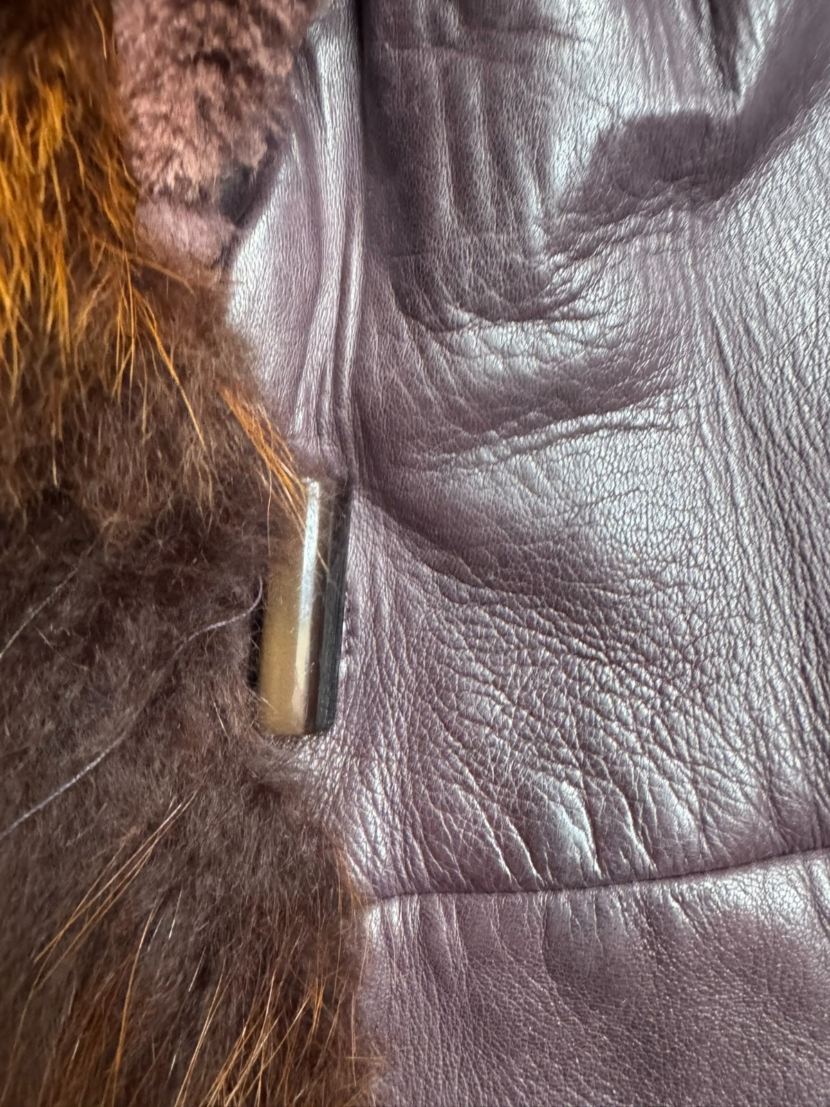 Vintage Leather Coat XL 80s Italy Lamb Nappa Shearling Oversized Venus