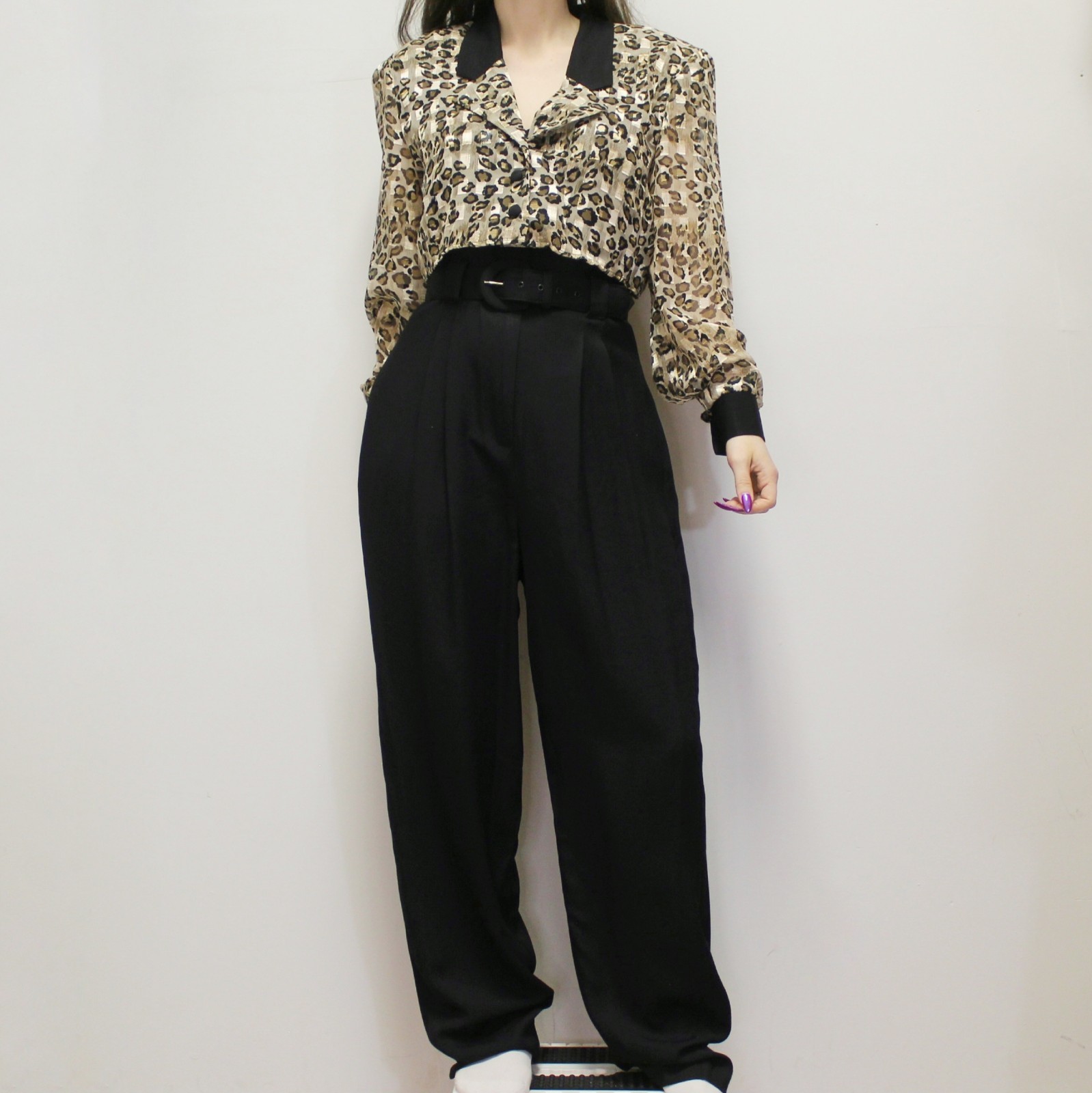 Vintage 90s Jumpsuit With Belt and Attached Jacket by Menu
