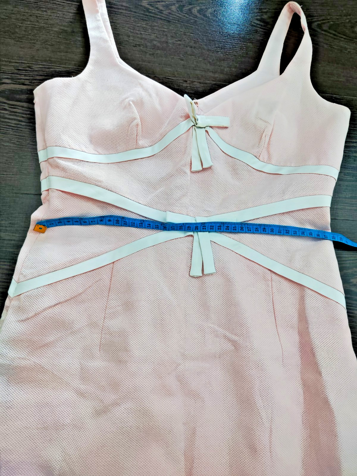 Y2K Laundry Shelli Segal 2000s Pink Cotton Corset Dress 8 USA NWOT