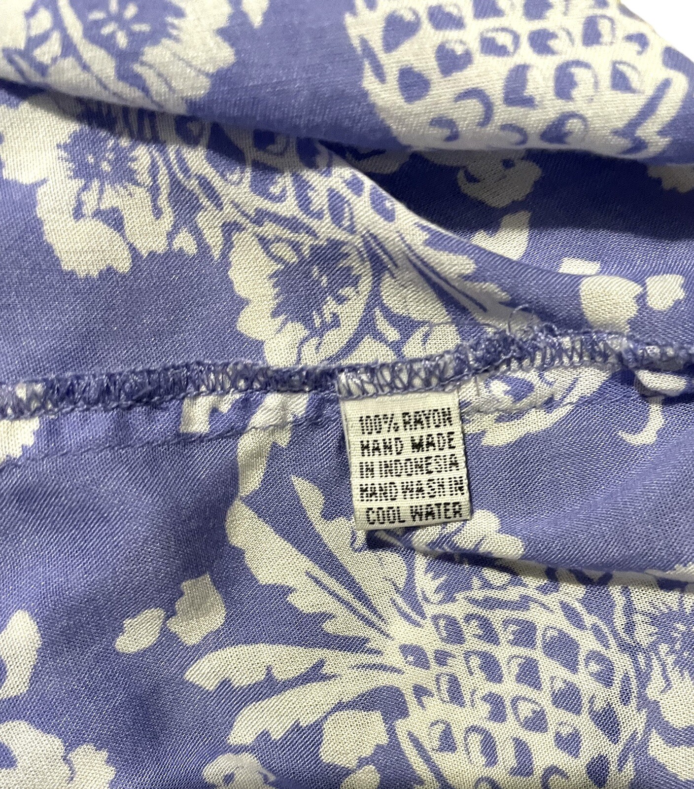 Beth & Tracie Barbados Luxury Resort Wear Glam Vintage 90s Top Floral Size L