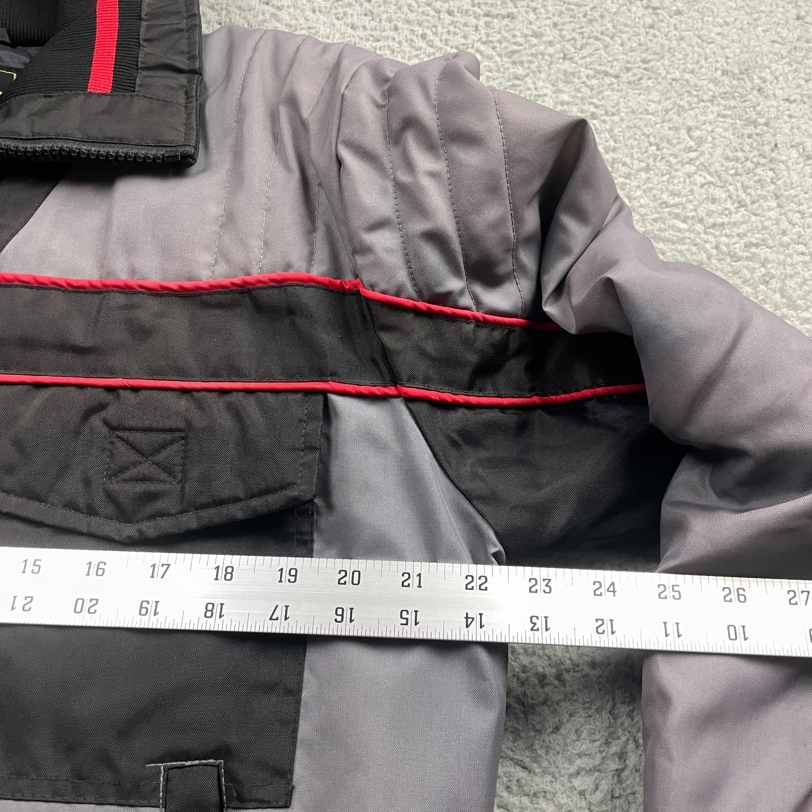 Vintage 80s Yamaha Maxim Wear Quilted Racing Jacket Coat Womens Large Tall
