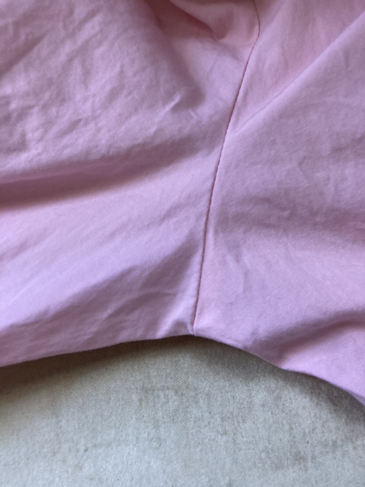 Vintage Saint Germain Paris Pink Jumpsuit Cotton Long Sleeve S/M