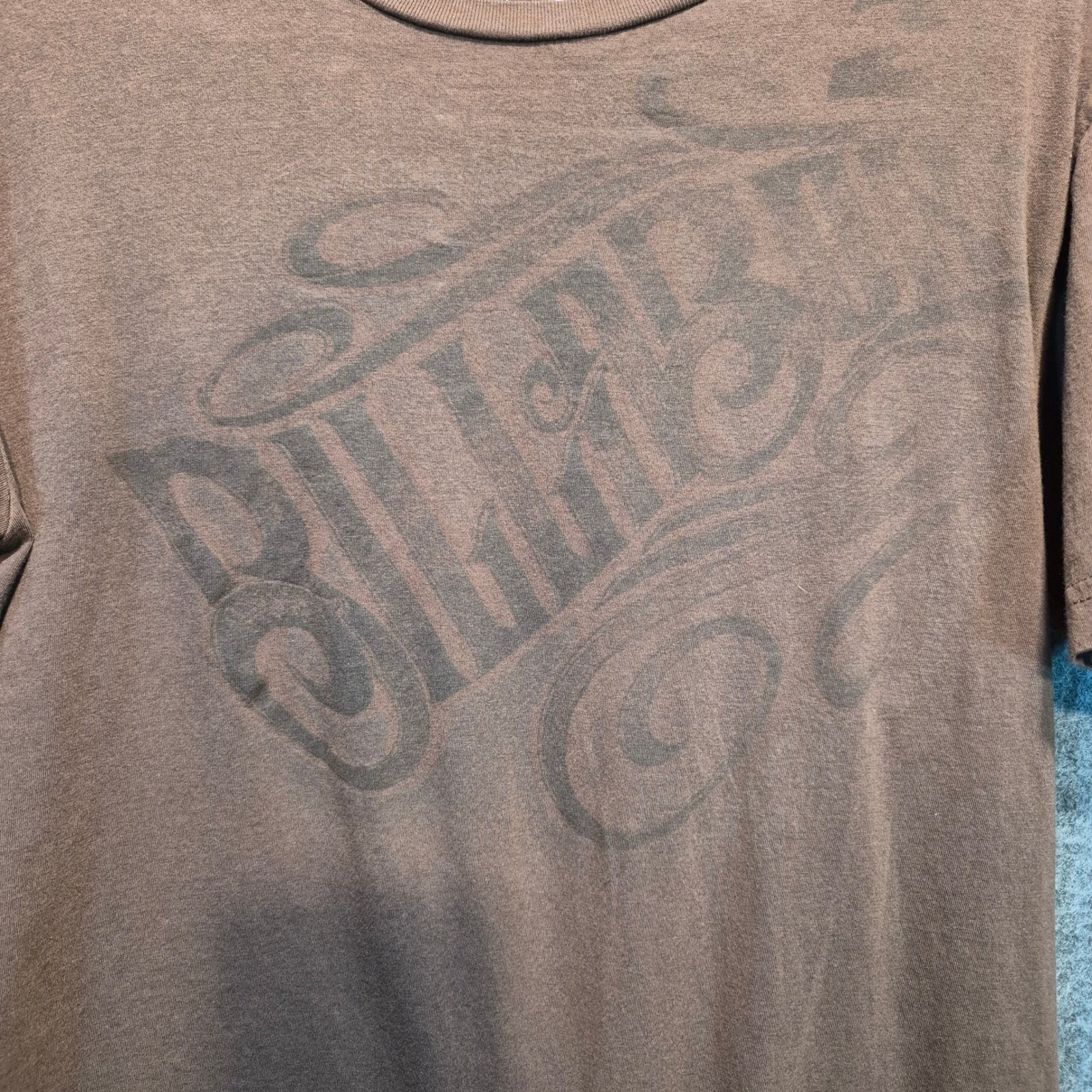 Vintage Billabong Graphic Brown Med Tshirt Skater Y2K Surf Grunge Streetwear