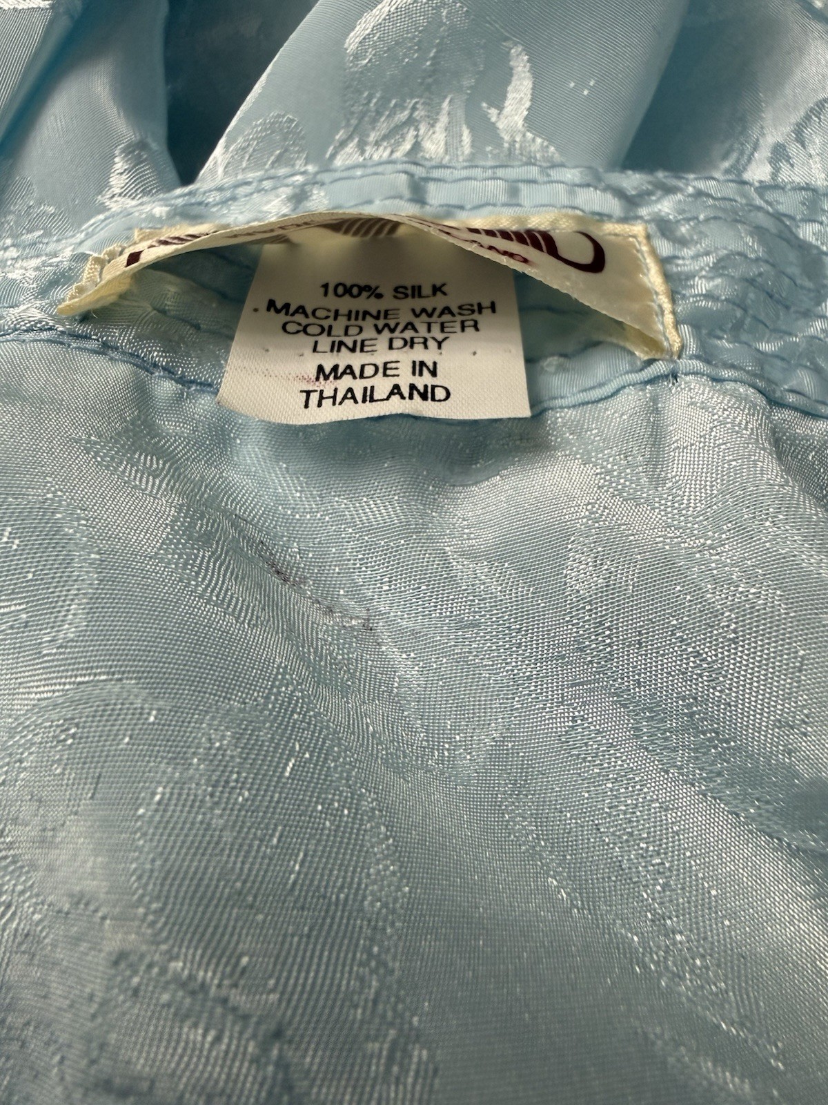 Vintage 100% Silk Robe 1980s Thailand