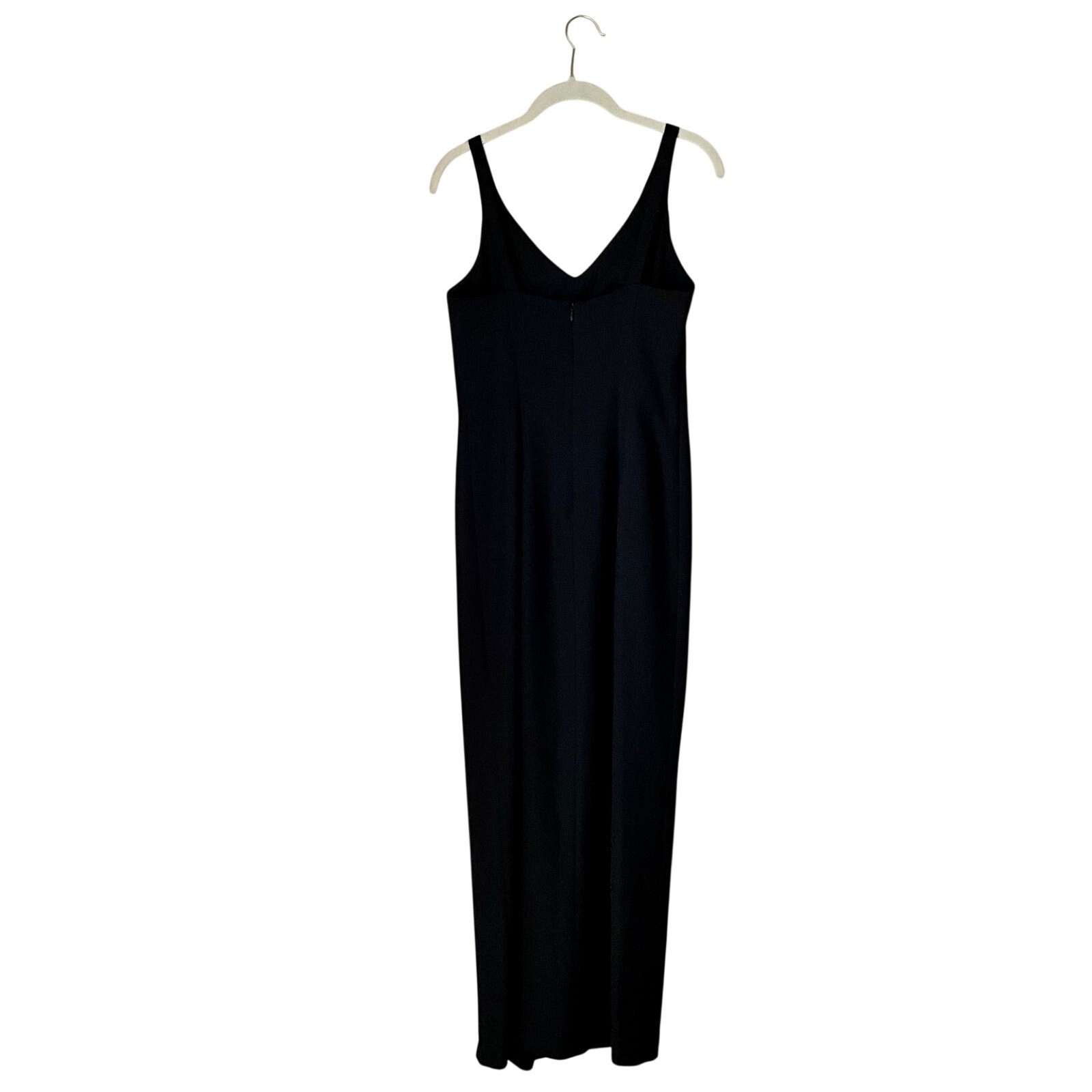 Reggio Black Shift Maxi Dress: 90s, Y2K