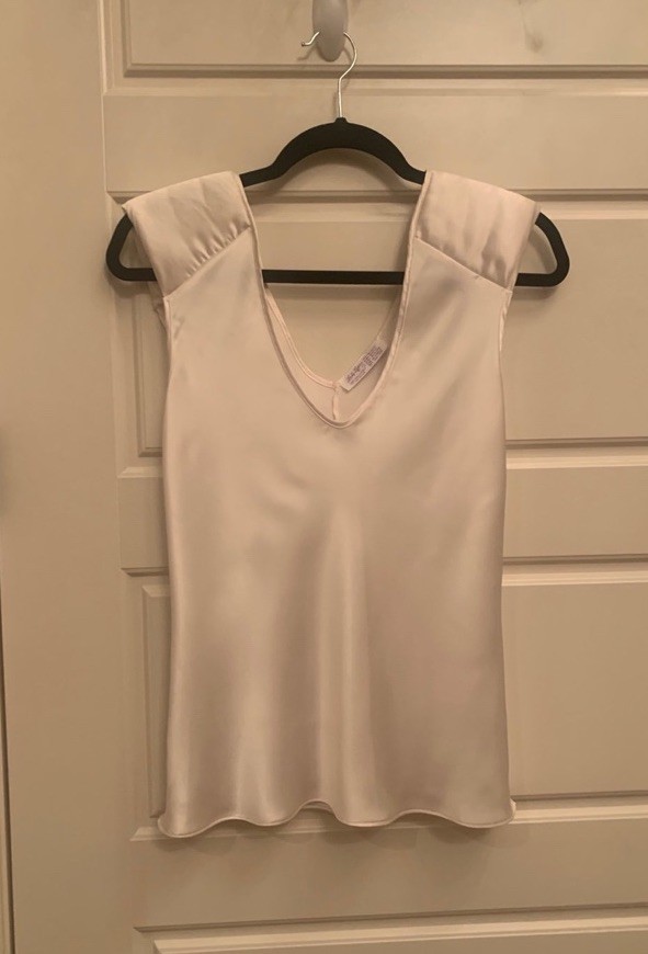Vintage Lady Lynne Cami Slip Lingerie Silky Camisole Slip Blouse Size Small