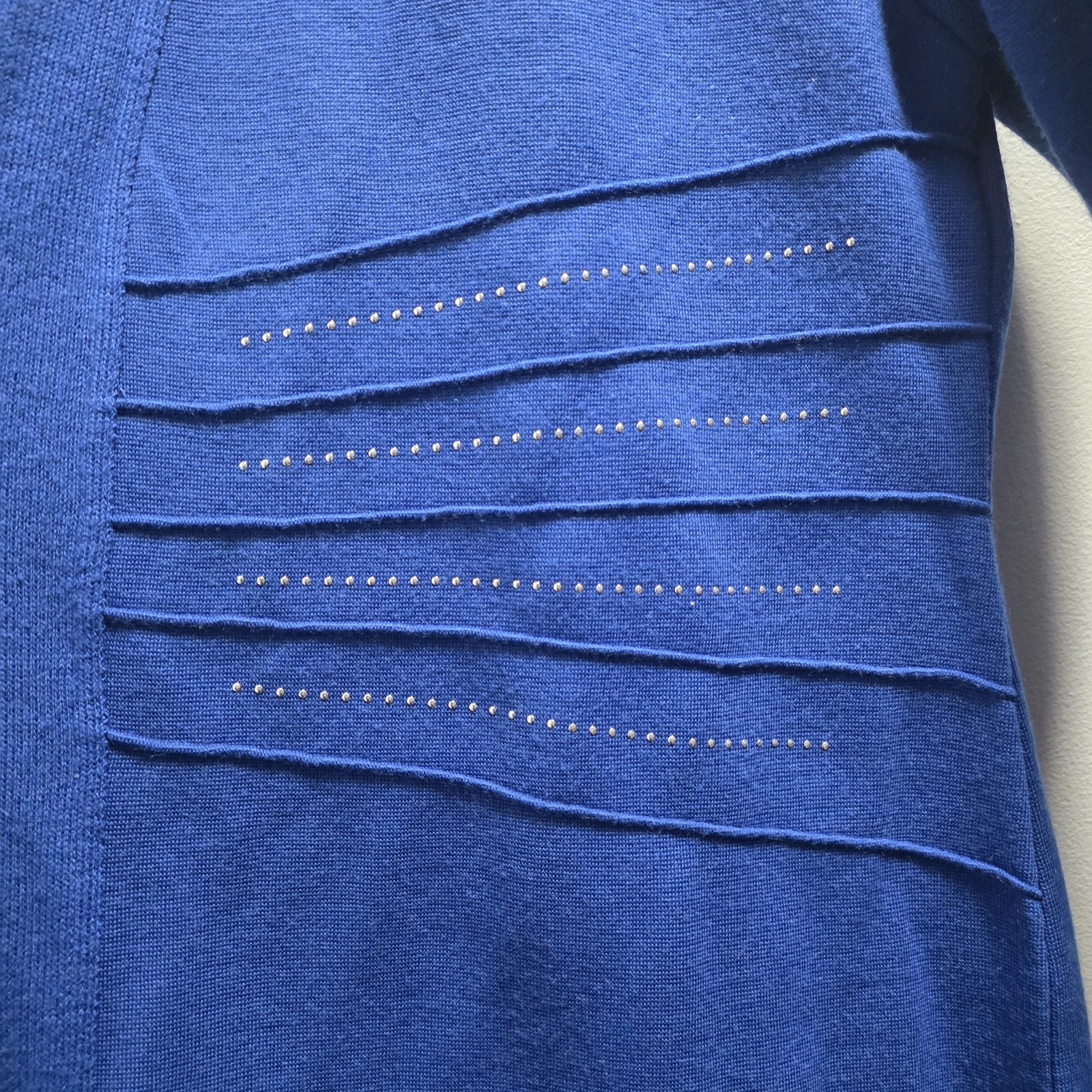 Royal Blue long cardigan/blazer vintage Positive Influence Blazer Only Size M