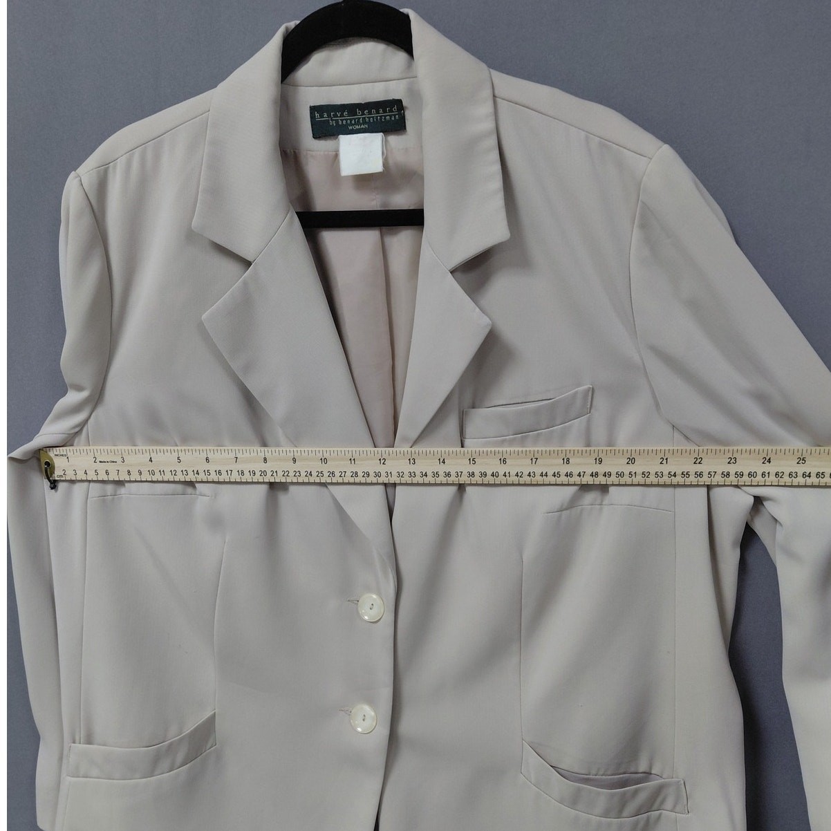 Vintage Harve Benard Two Button Blazer Jacket Women See Measurements