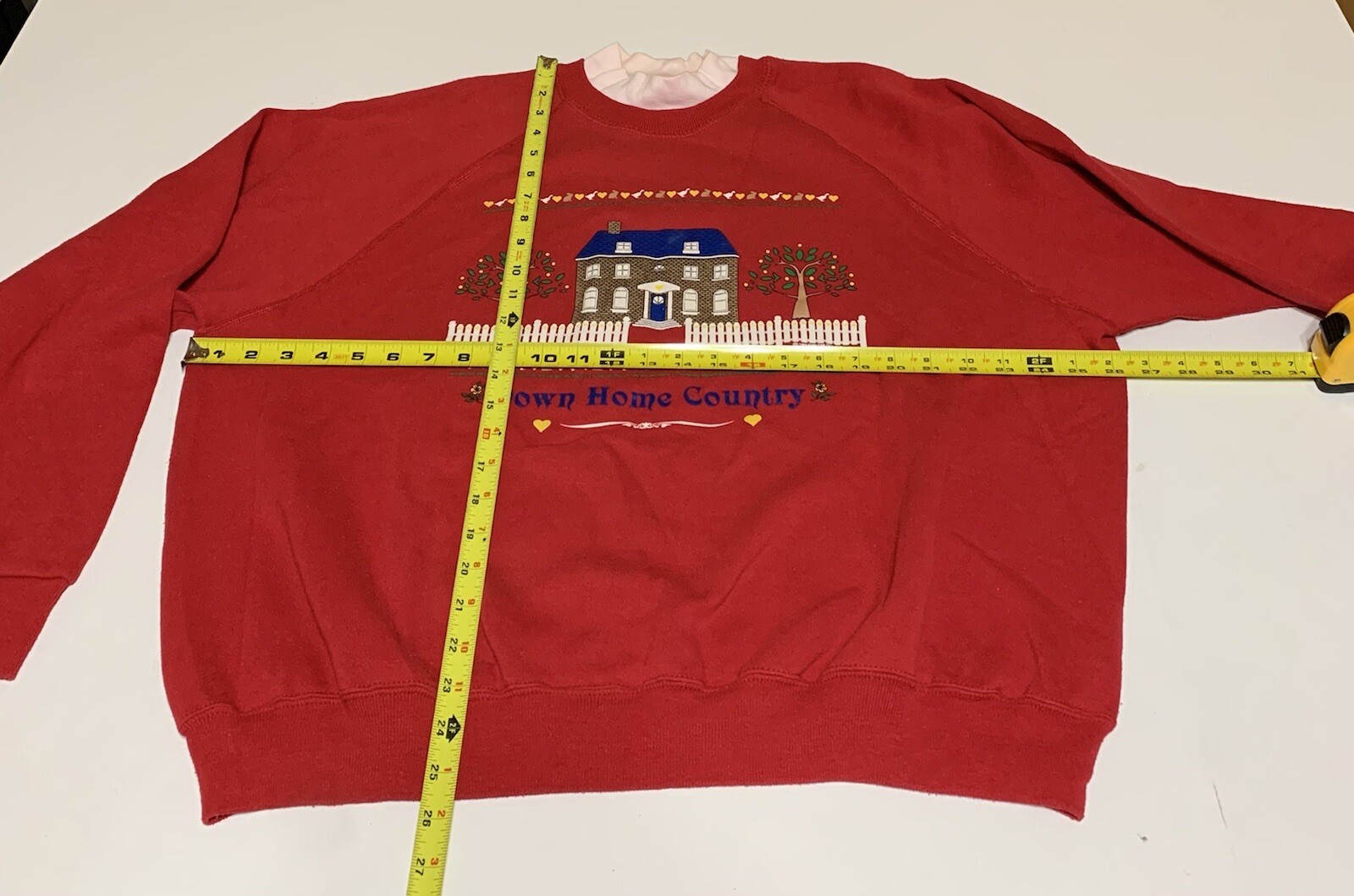 Vintage Cottagecore Sweatshirt Down Home Country Lee Mid weight Women’s 3X 1992