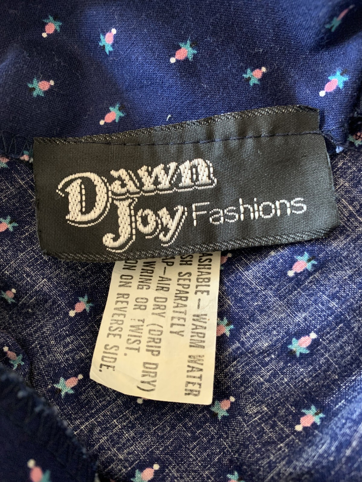 VTG Dawn Joy Fashions Day Dress