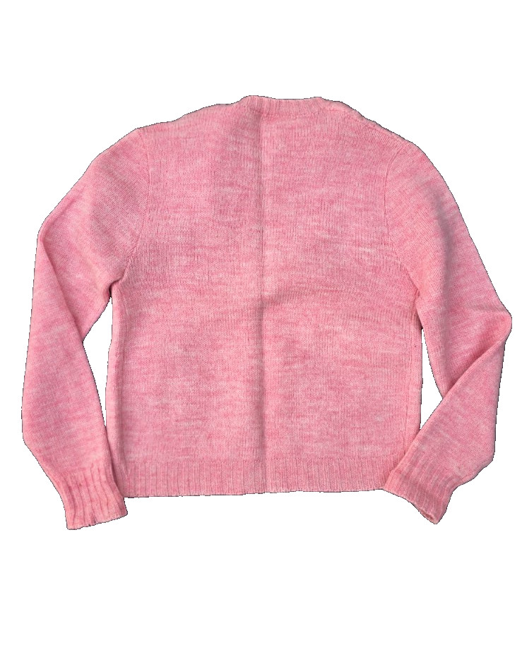 Vintage 1960s Russ Corner pink sweater 100% wool size S