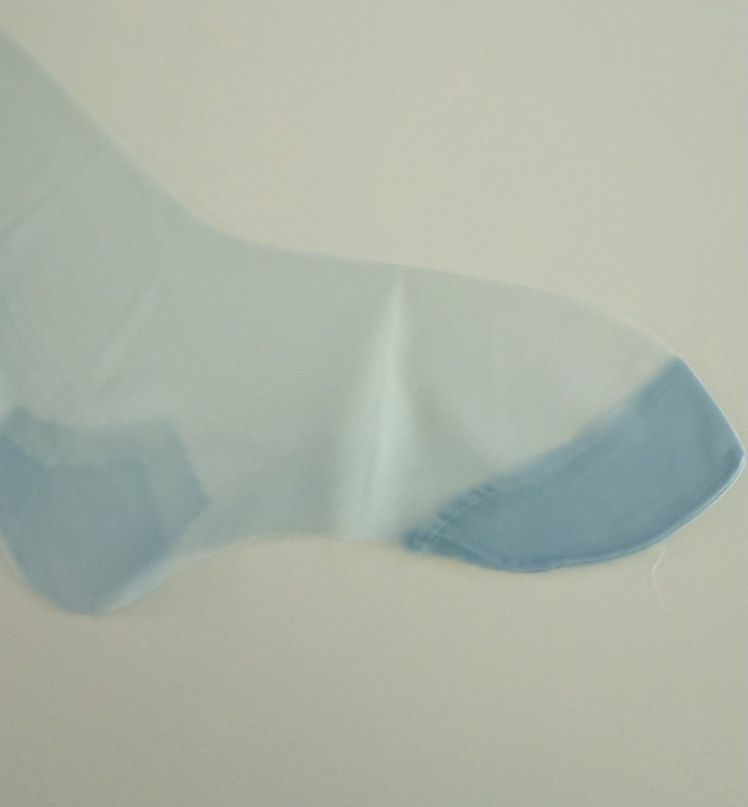 Vintage Seamless Reinforced Heel And Demi Toe Mesh Stockings 30 Inches Long