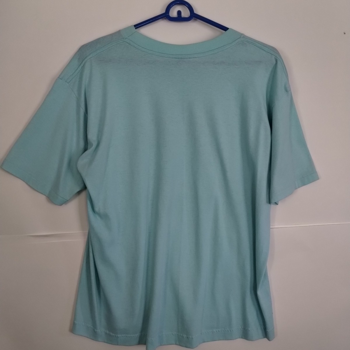 Vintage Las Vegas T-shirt Women’s XL 21×25 Light Blue Western Supply 1989