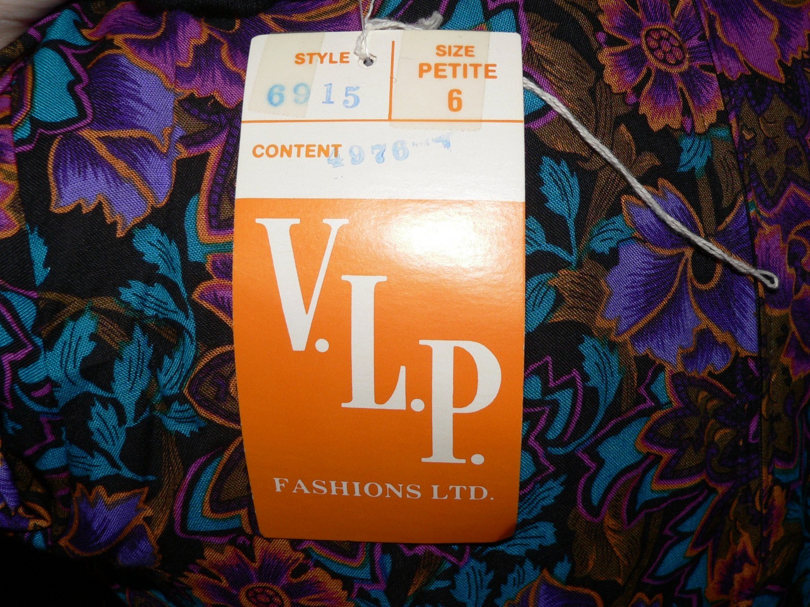 VLP Skirt Shirt Dress Purple Floral Black Pleats Cuff Scarf NWT Secretary New 6P