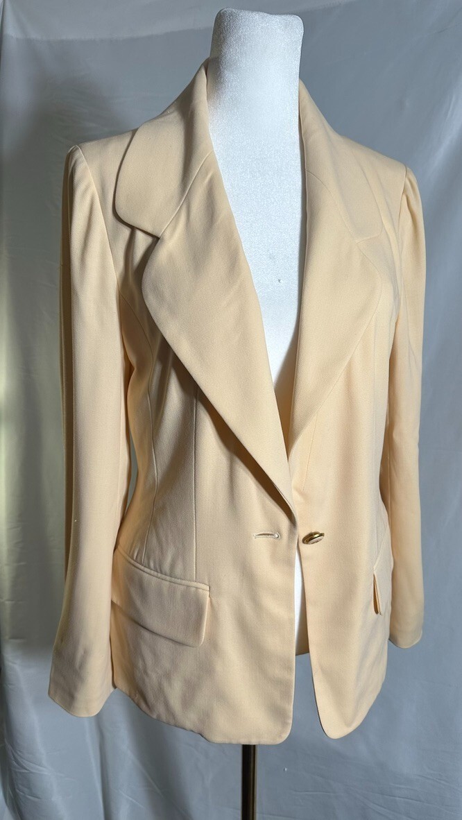 Celine Vintage Beige Blazer Sz. 6