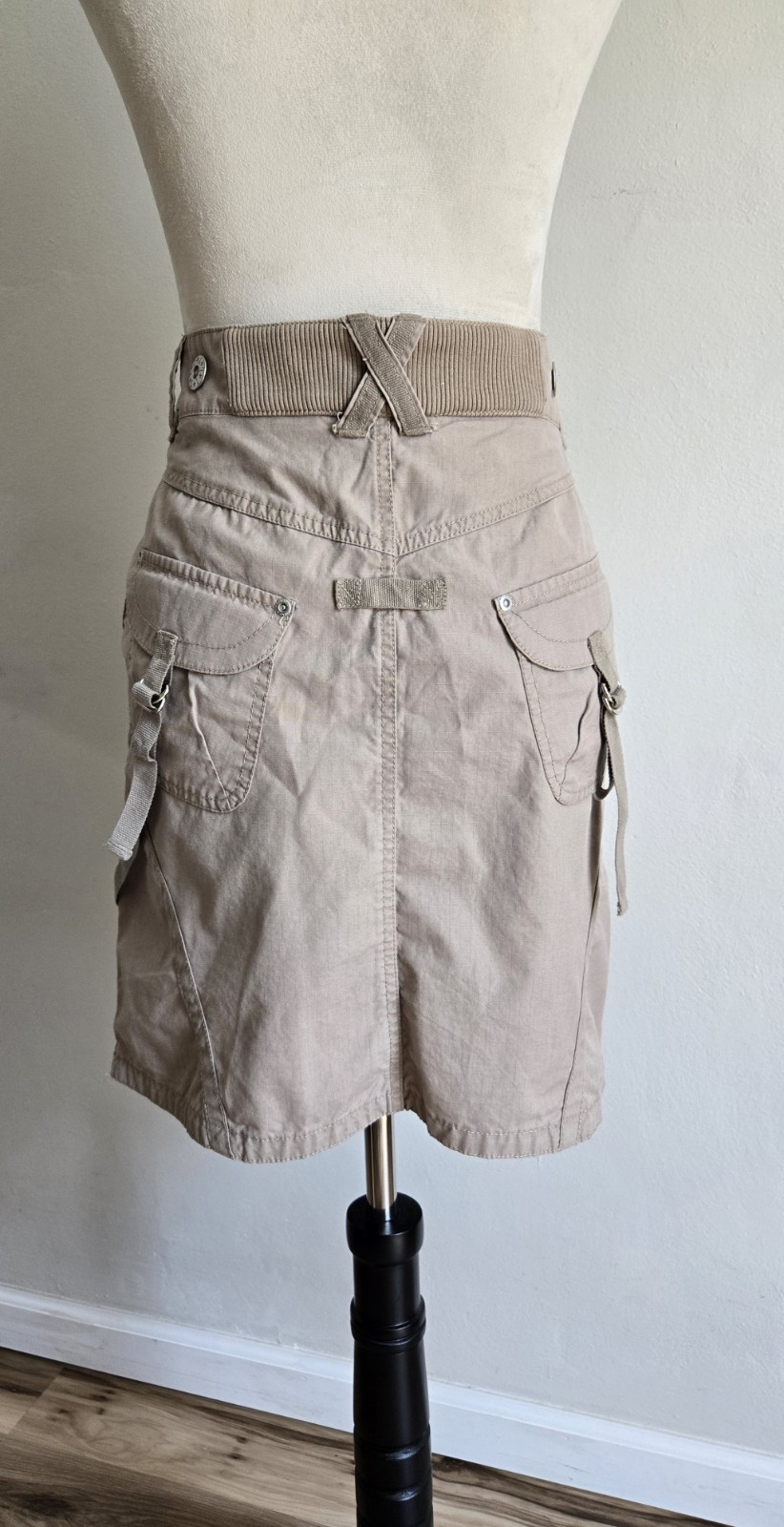 2000s Cargo Mini Skirt (M)