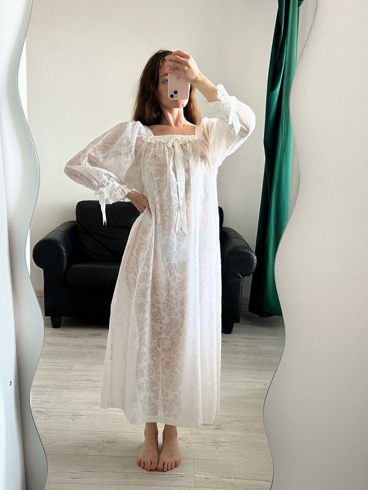 Yves Saint Laurent Vintage 80s 90s Sleep Dress, Lingerie