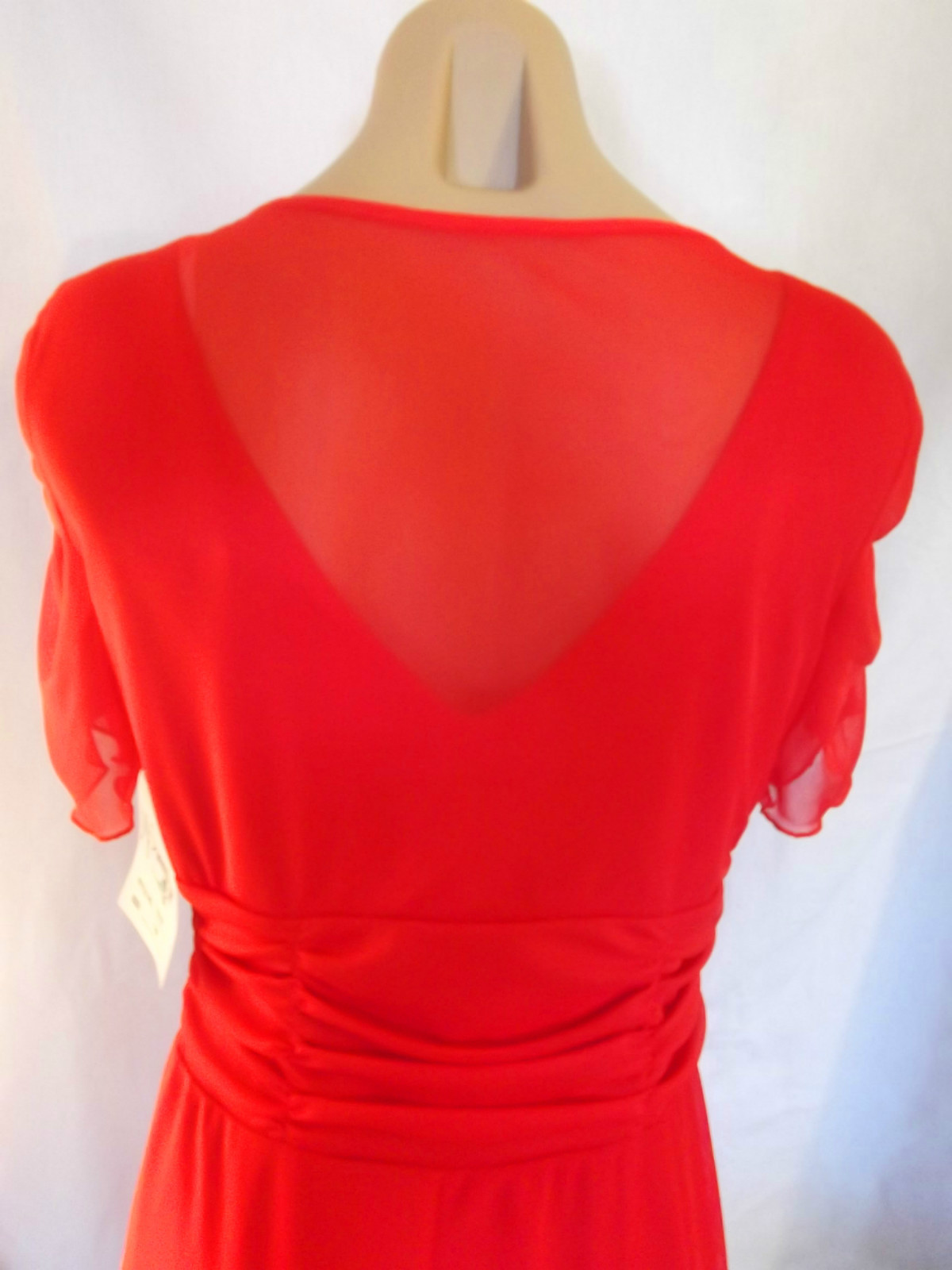 80s Fun Red Dress by D. J. Summers NWT sz S