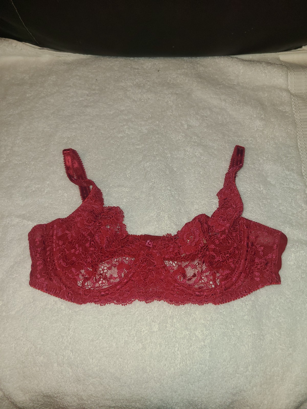 Vintage Felina Pink Stretch Lace Bra 34C 1990’s Style 5622