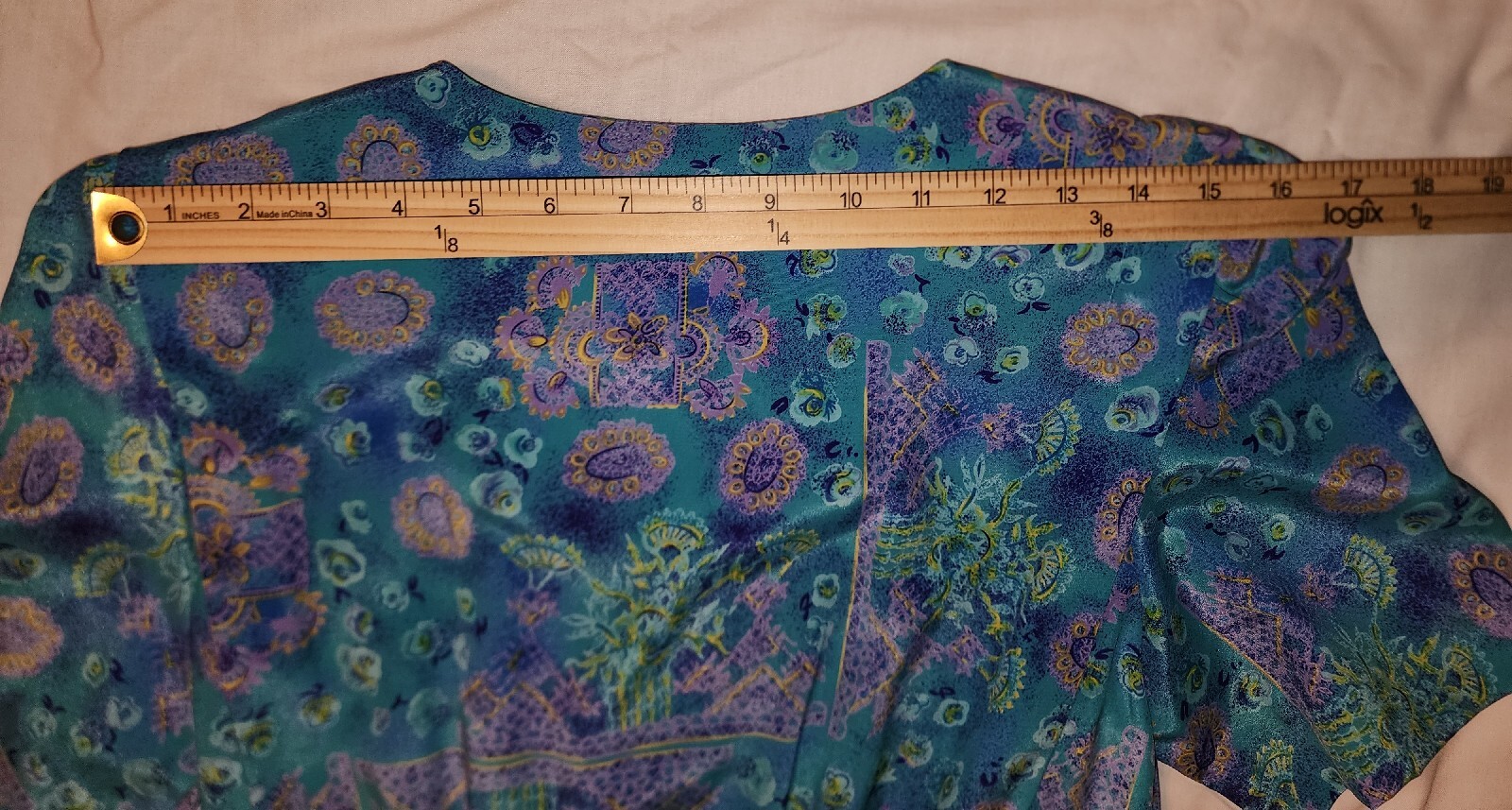 VTG Lady Carol Petites Of New York Pleated Floral Office Dress With Belt Size 8