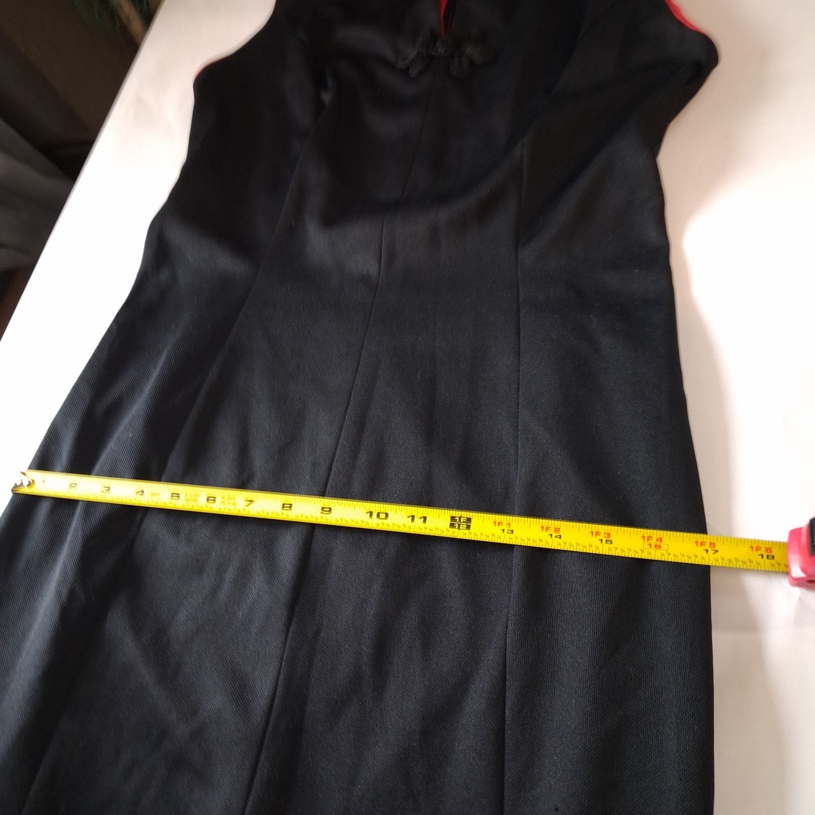 Cheongsam Maxi Gown Dress Mandarin Collar Hollywood Glam Union Label USA Sz 10