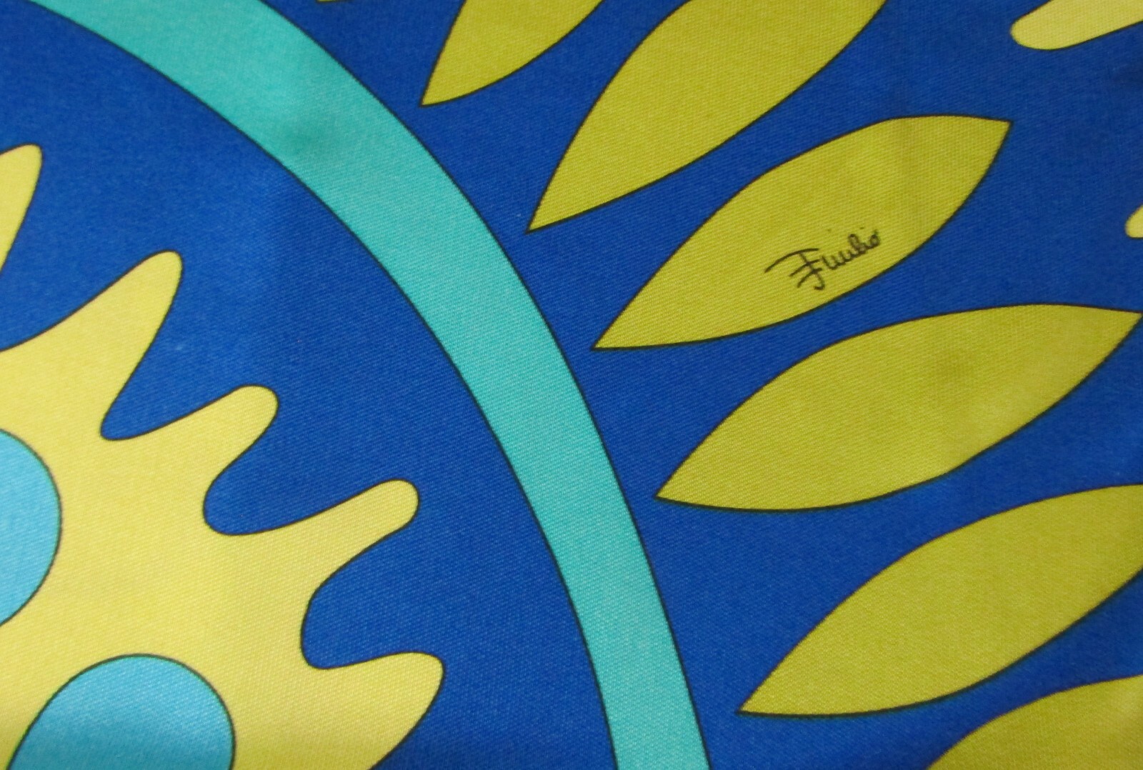 EMILIO PUCCI Dress 4 Multi Color Abstract Logo Jersey Silk Psychedelic 34 XS VTG