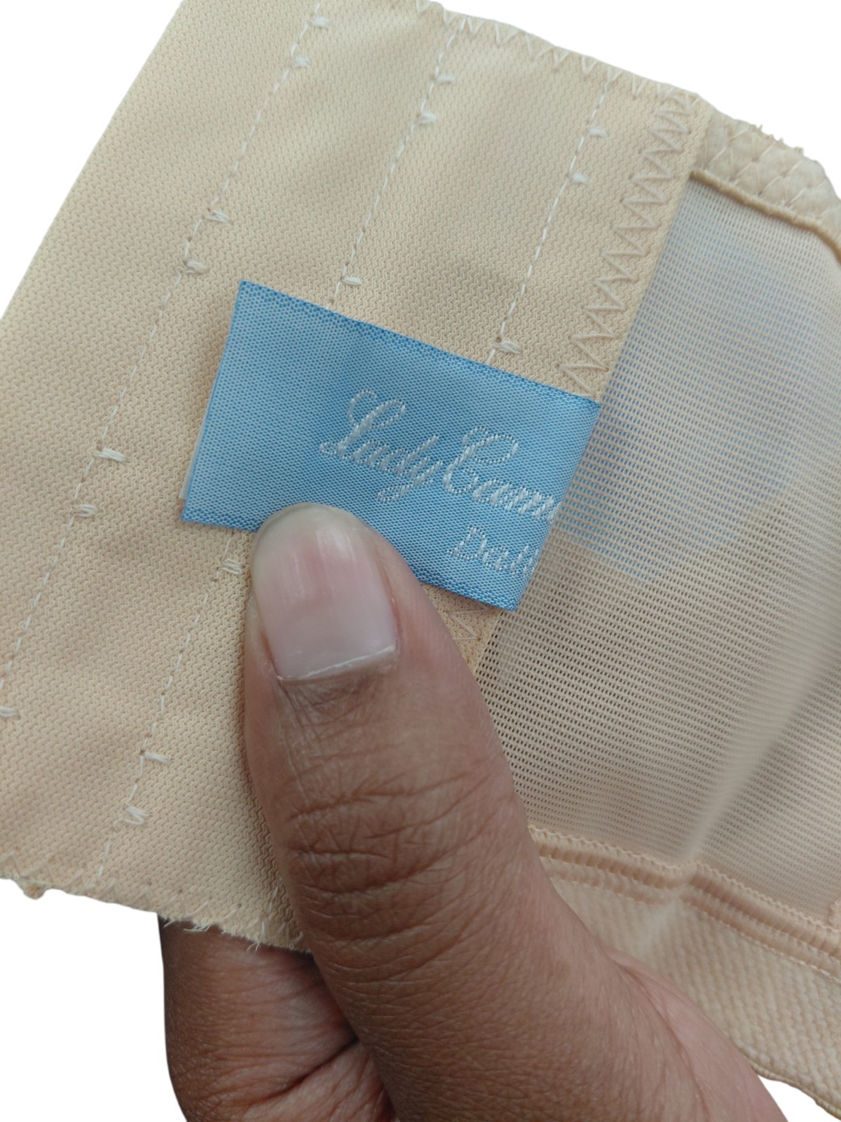 Vintage Lady Cameo Lingerie Bra Size 34EE