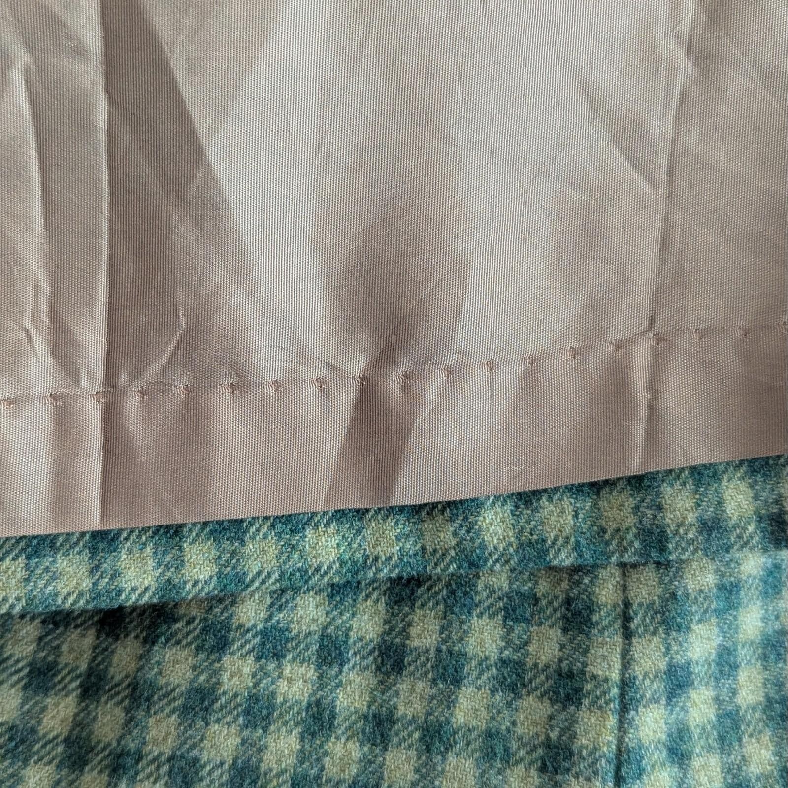 Vintage Pendleton Wool Skirt Grandma Librarian Lined 25″ Waist Twee Rockabilly