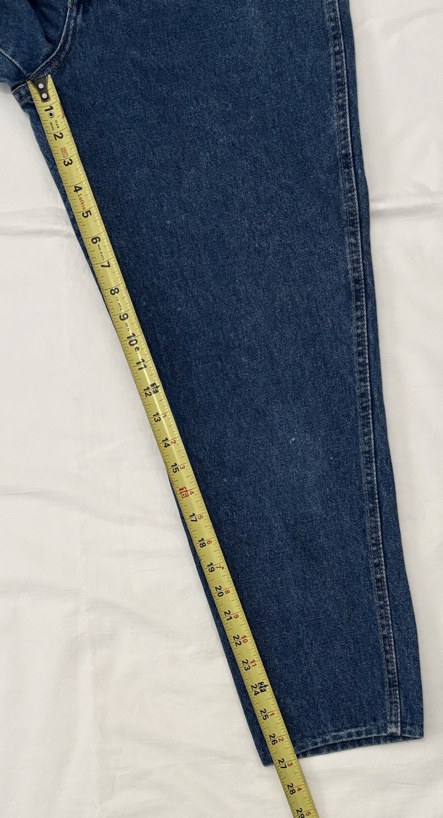 Vintage 80’s Chic Size 11 Average High Rise Mom Jeans Denim Tapered Petite USA