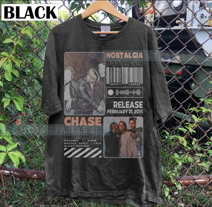Chase atlantic World Tour 2023,Chase atlantic nostalgia Album shirt