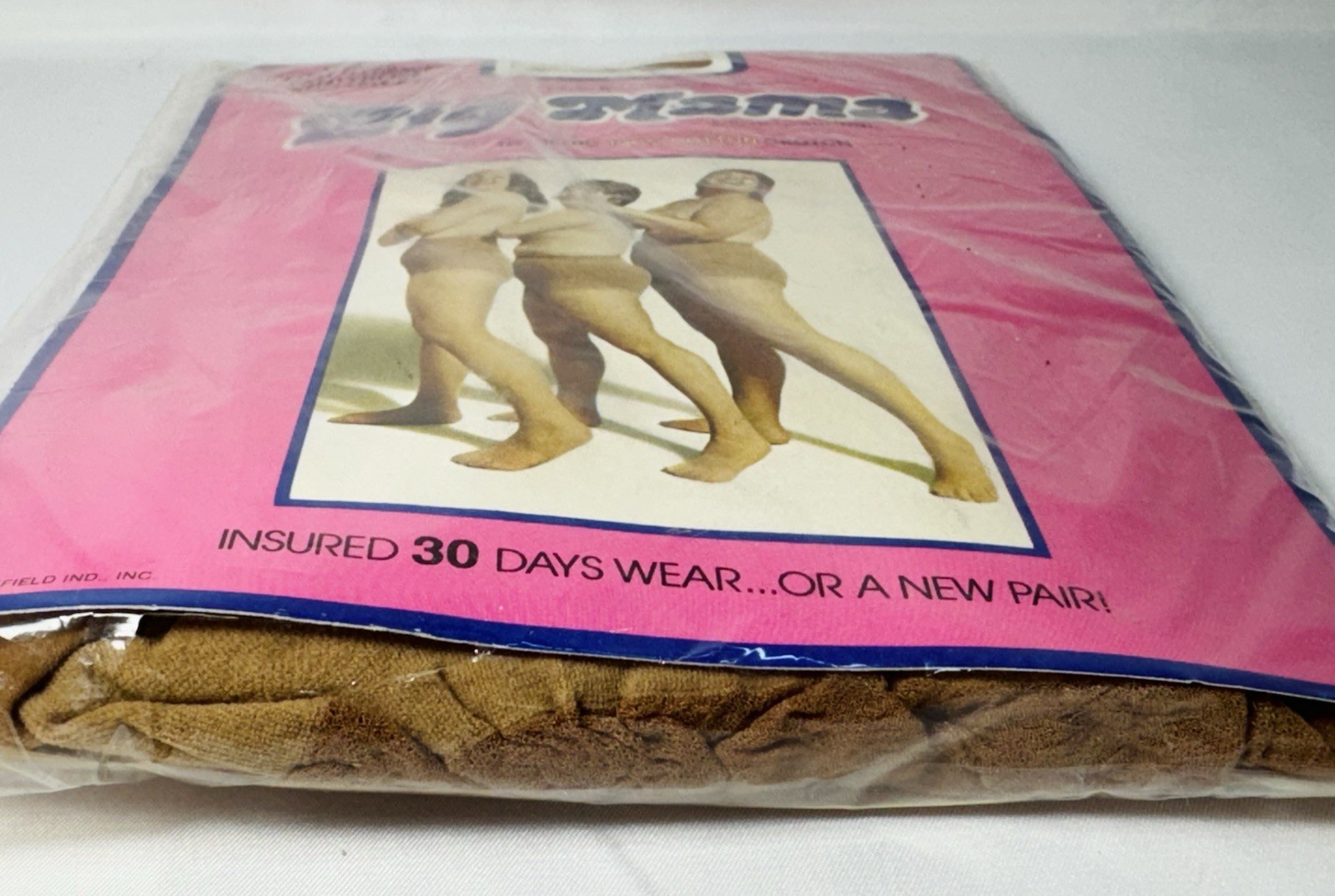 Vintage Big Mama PantyHose Large Support Legsavers Reusable Panty 1980 Prop