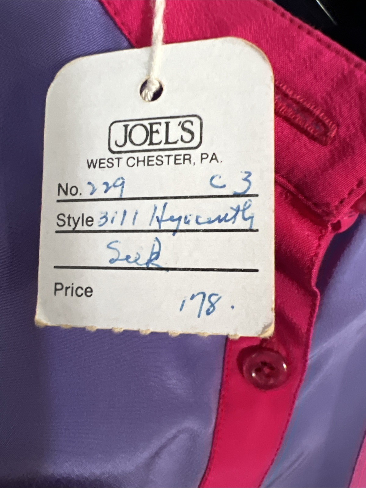 VINTAGE NWT FRANCESCA OF DAMON FOR STARINGTON SILK DRESS size 12