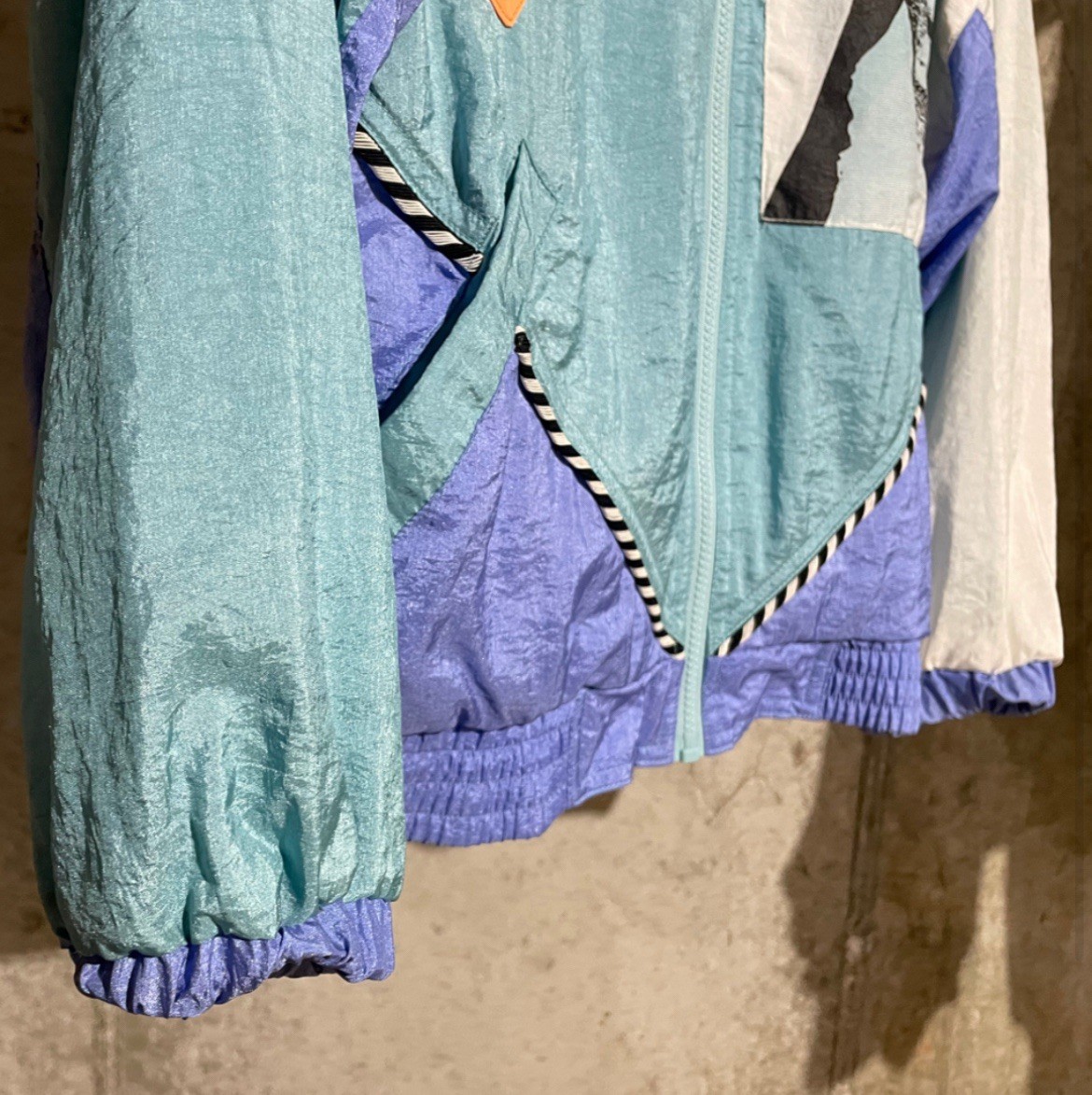 VINTAGE 80s Wind suit IXSPA by Jamie Sadock Jacket Size SMALL skirt Size 2 CLEAN
